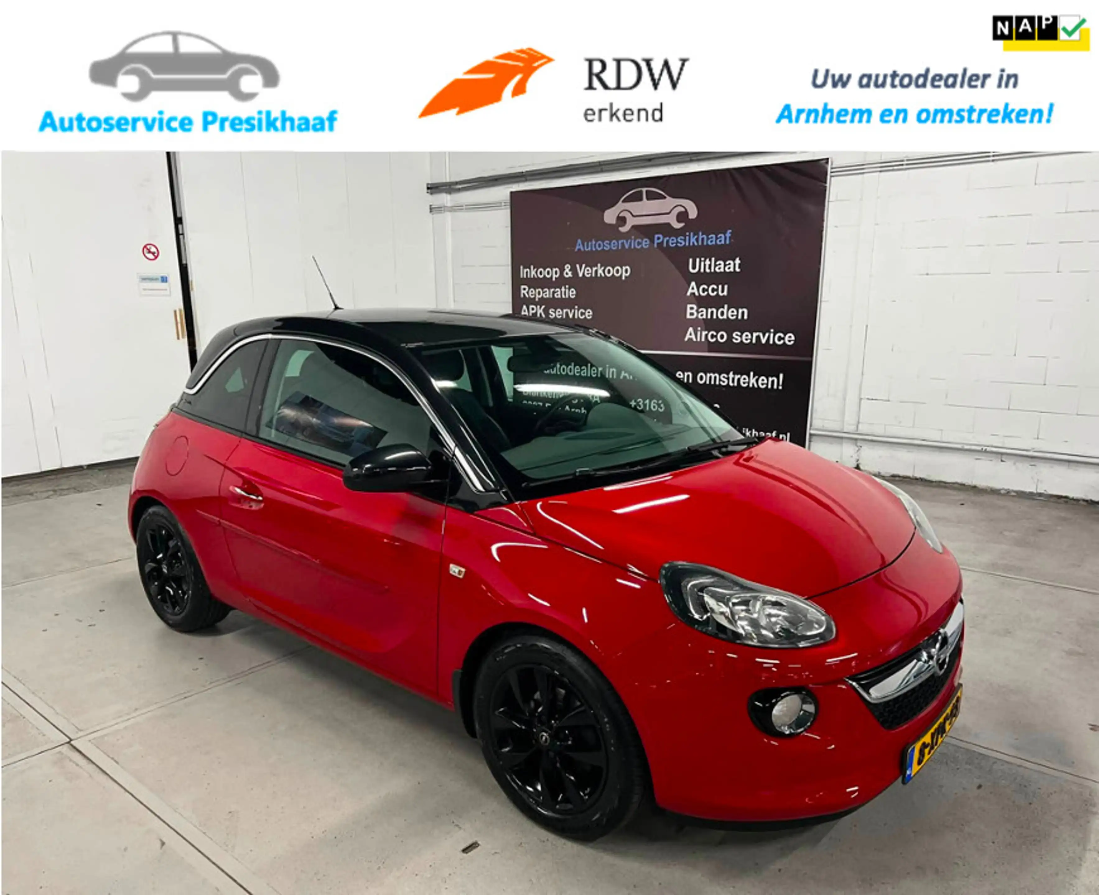 Opel Adam 1.4 Jam NAVIGATIE / NAP / HALF-LEDER