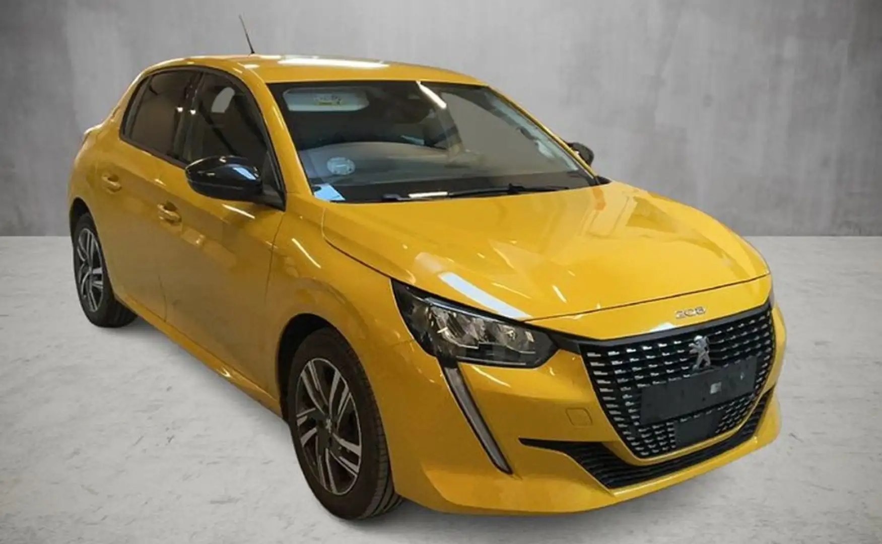 Peugeot 208 1.2 PureTech 100 Allure Stoel verwarming/ECC/Key l Geel - 2