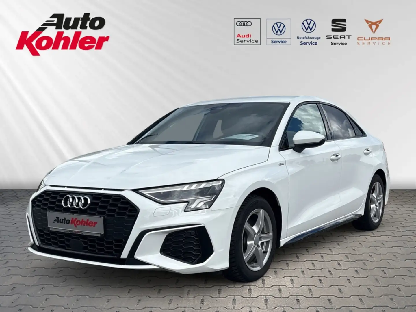 Audi A3 35 TFSI S line 1.5 Rückfahrkamera LED Weiß - 1