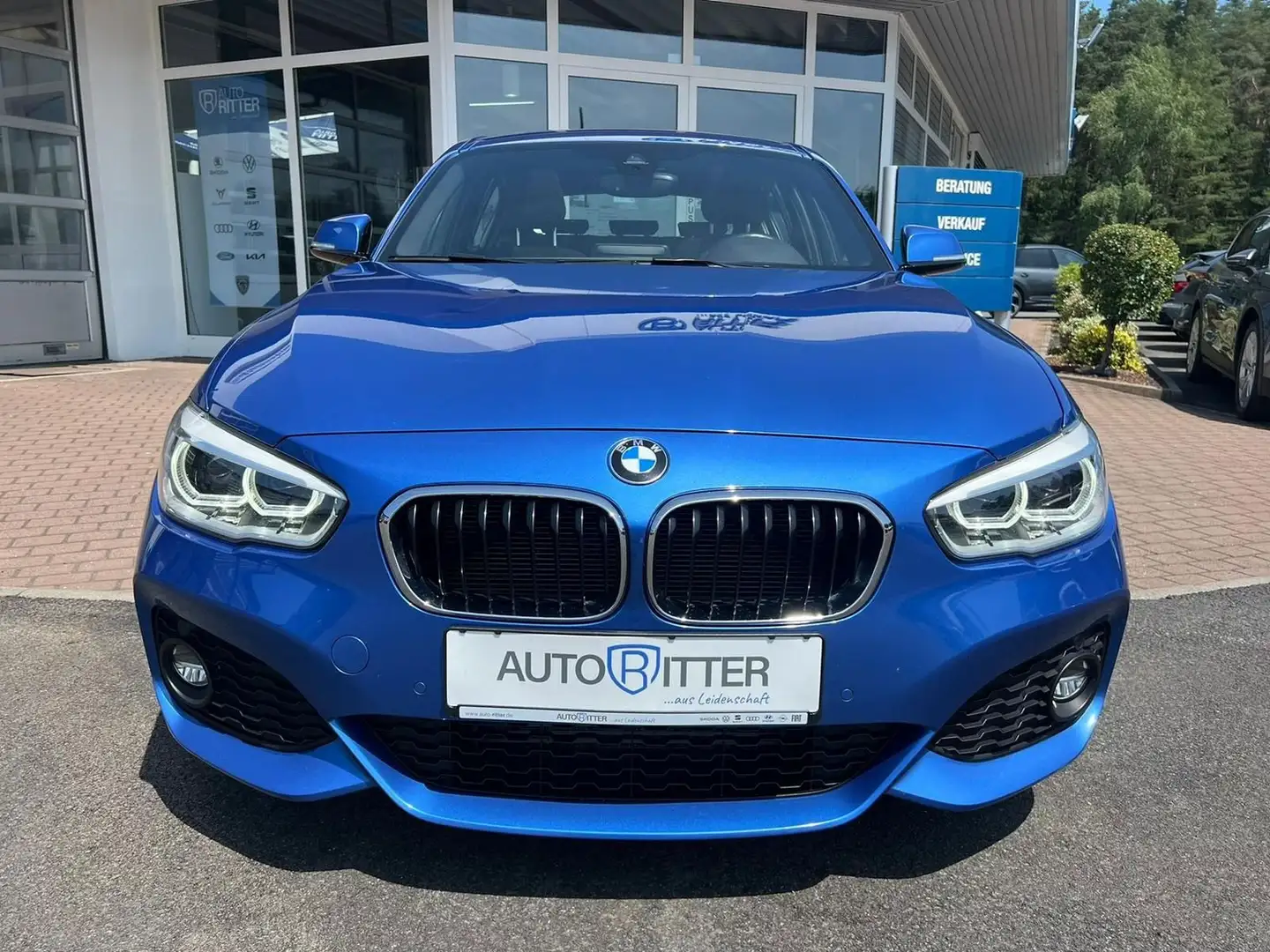 BMW 120 M Sport d PANO+Navi+Kamera+Harman Kardon Bleu - 2