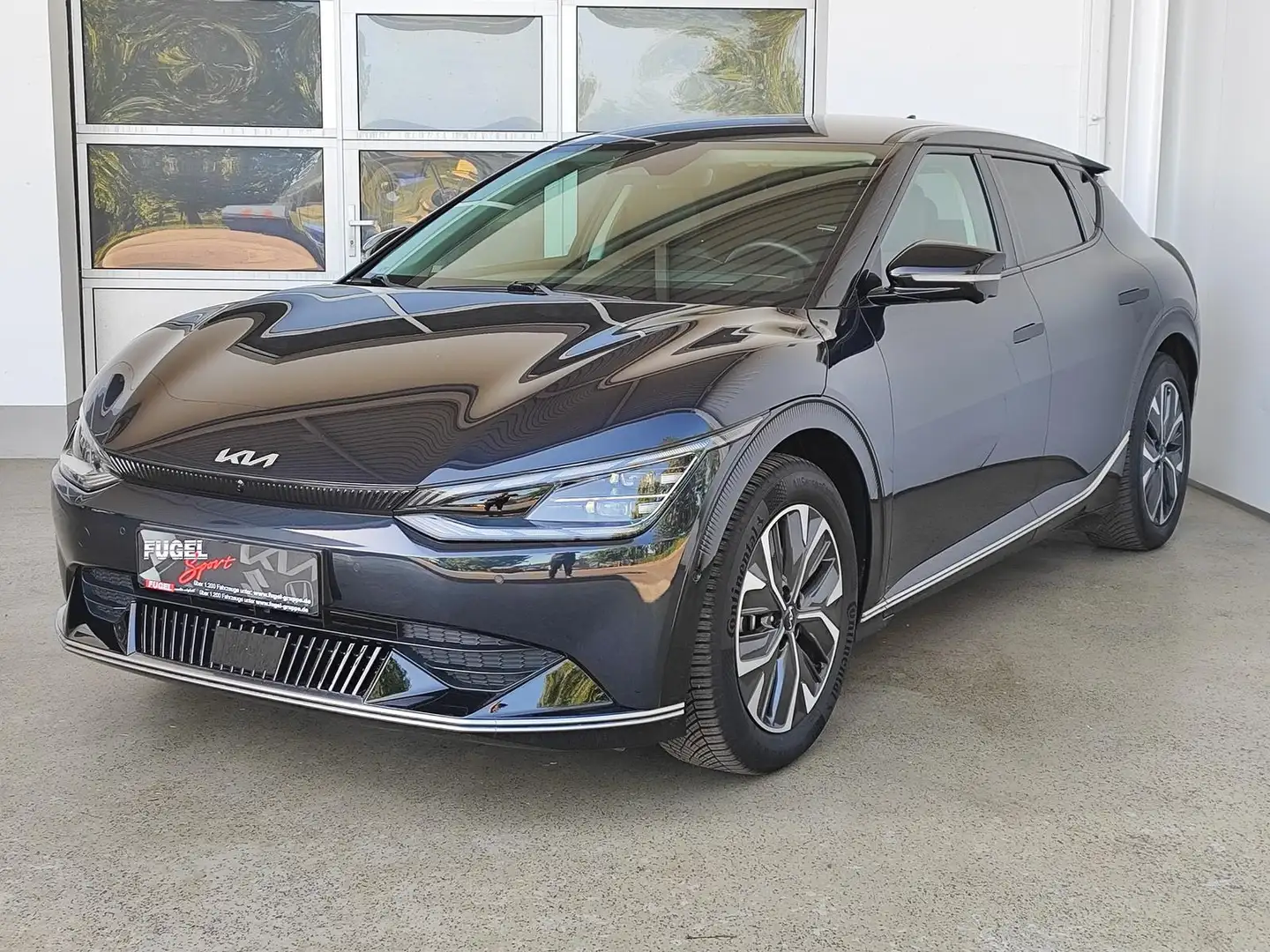 Kia EV6 2WD Remote Park AHZV|HuD|Navi|ACC|SHZ|LHZ Modrá - 2
