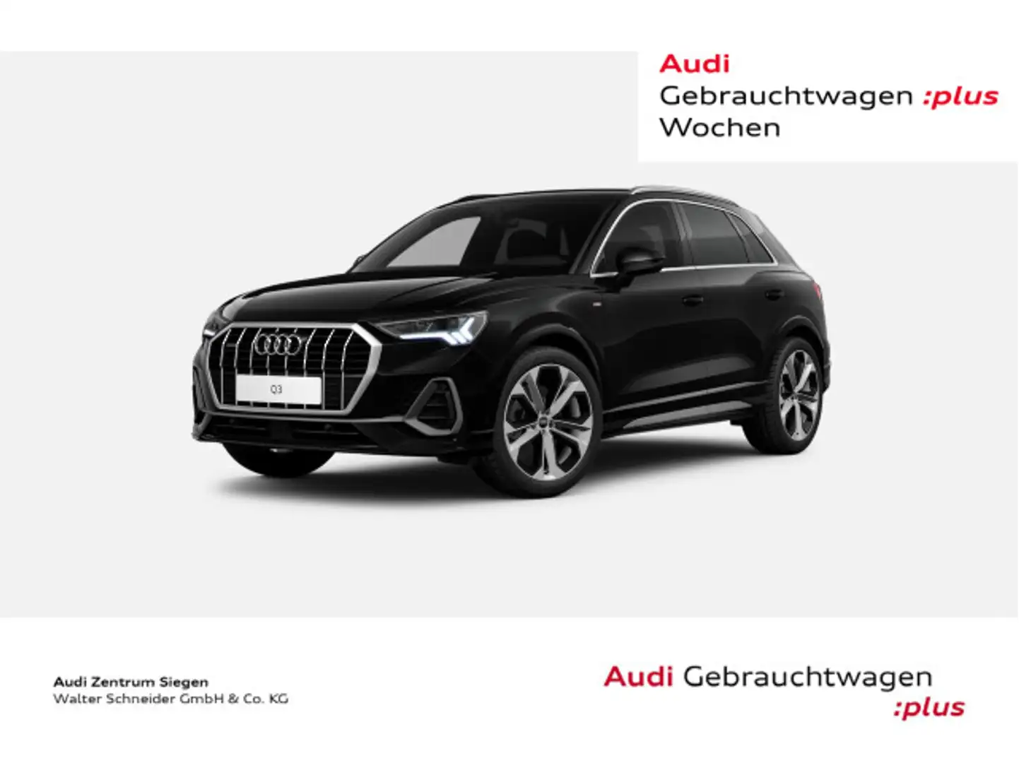 Audi Q3 40 2.0 TFSI quattro S line Schwarz - 1