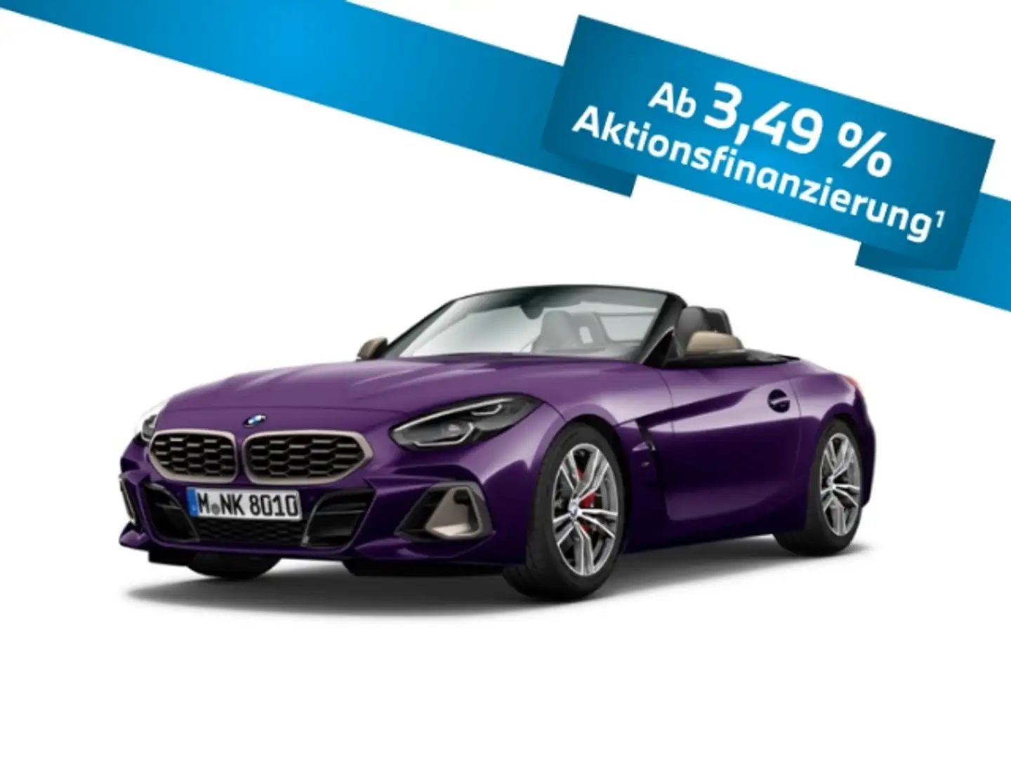 BMW Z4 M40 i Pure Impulse HUD AD Navi Leder H/K LED Paars - 1