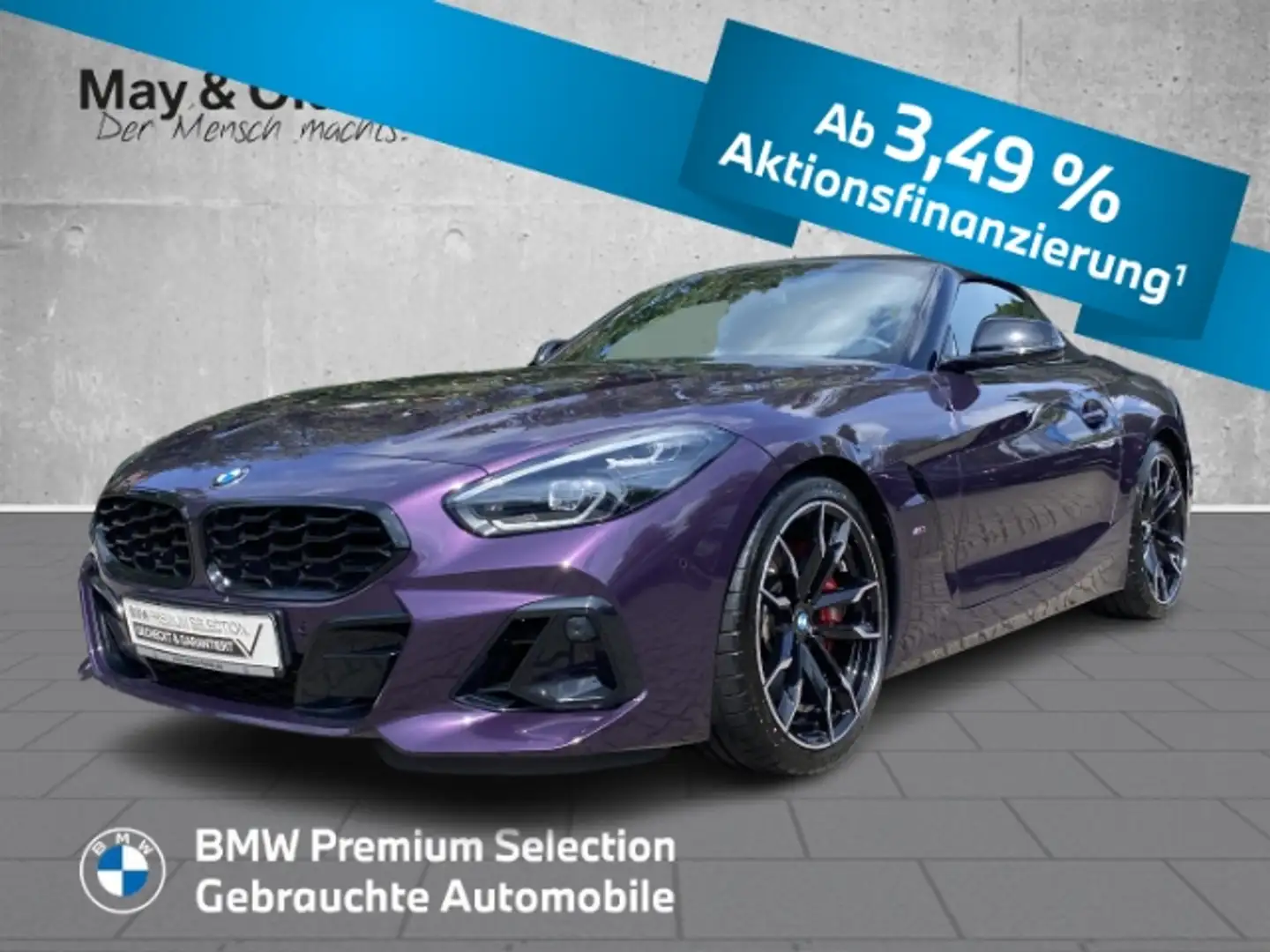 BMW Z4 M40 i Pure Impulse HUD AD Navi Leder H/K LED Violett - 1