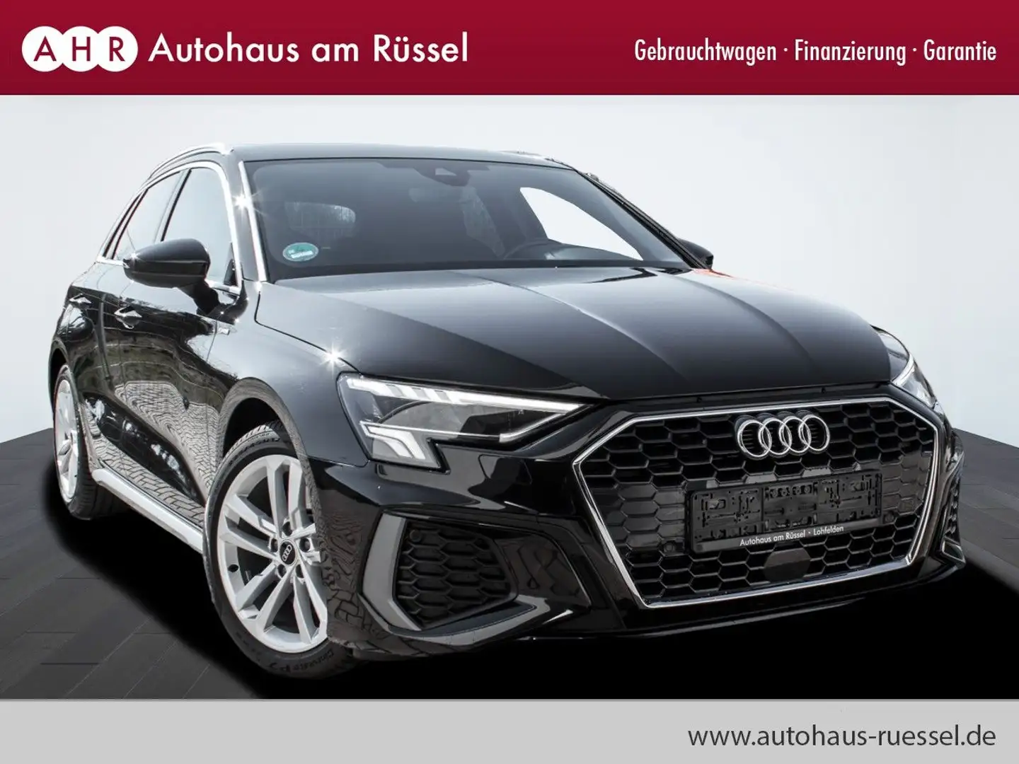 Audi A3 Sportback 35 TDI S line *NAV*APP*LED*AHK* Schwarz - 1