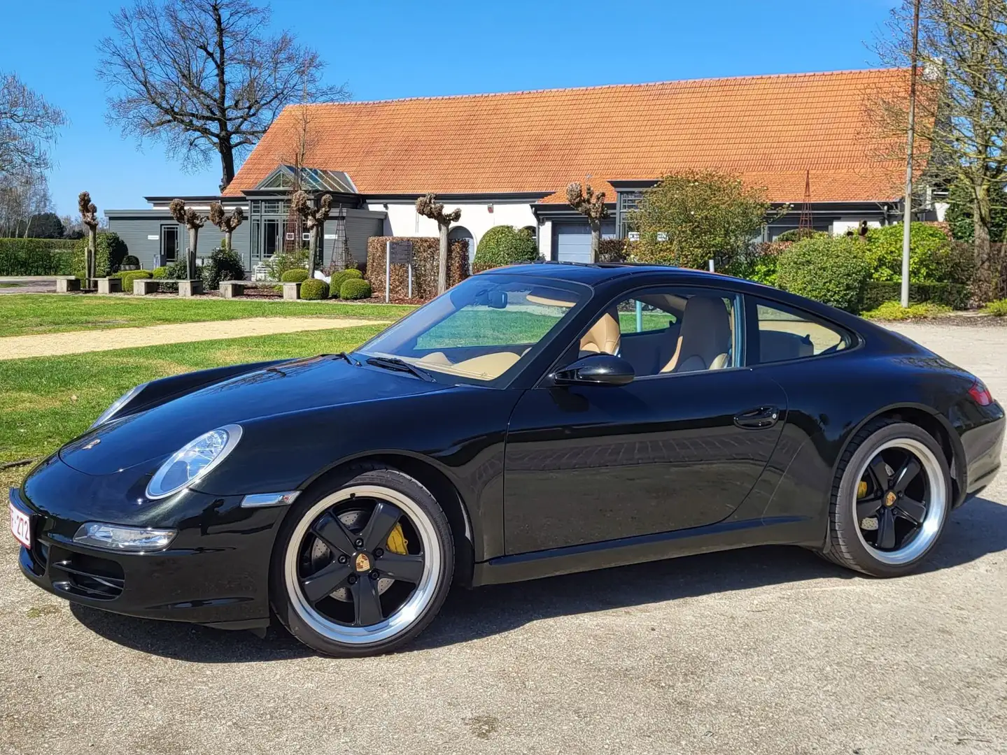 Porsche 997 911 Carrera Zwart - 1