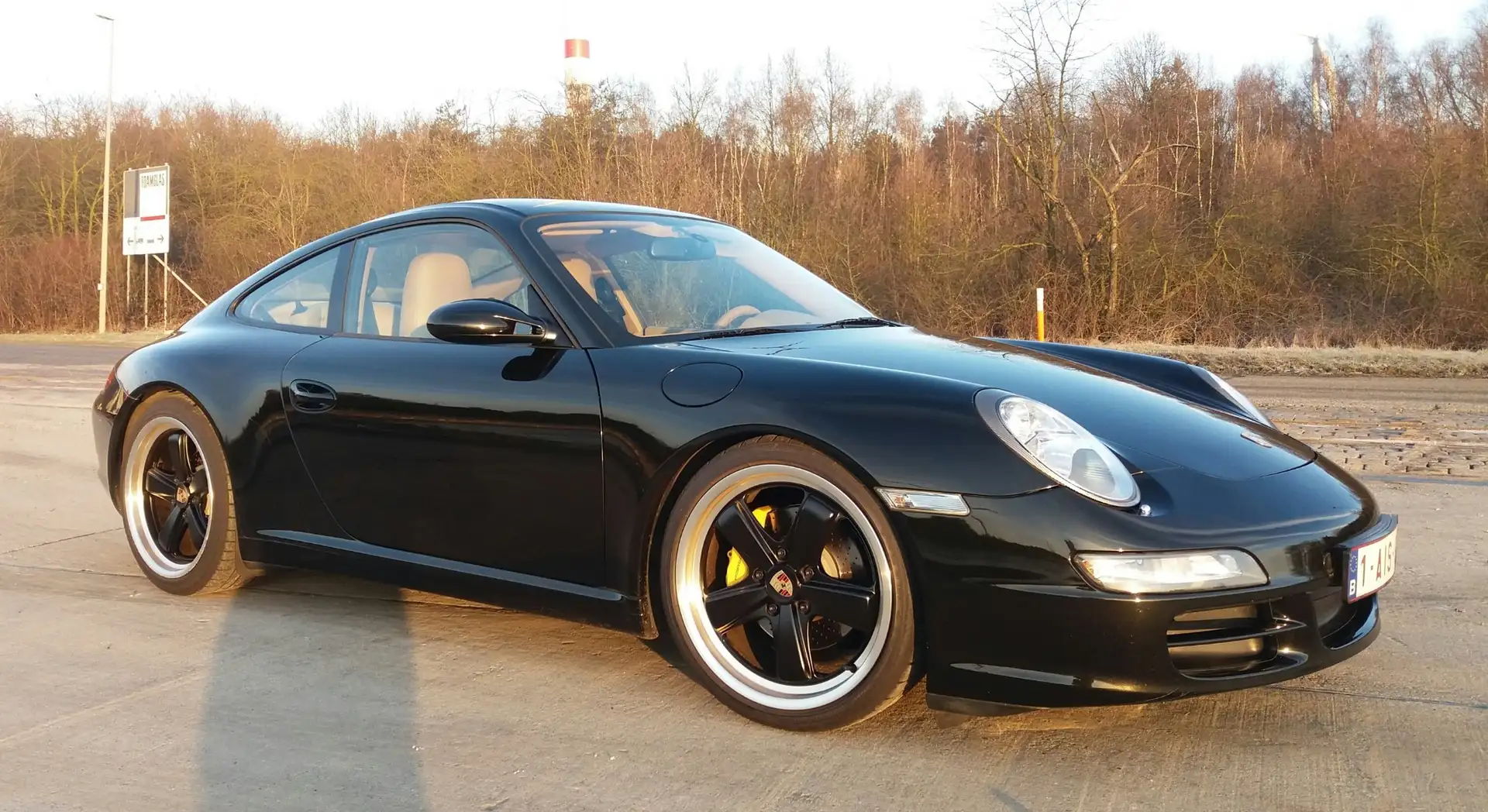 Porsche 997 911 Carrera Zwart - 2