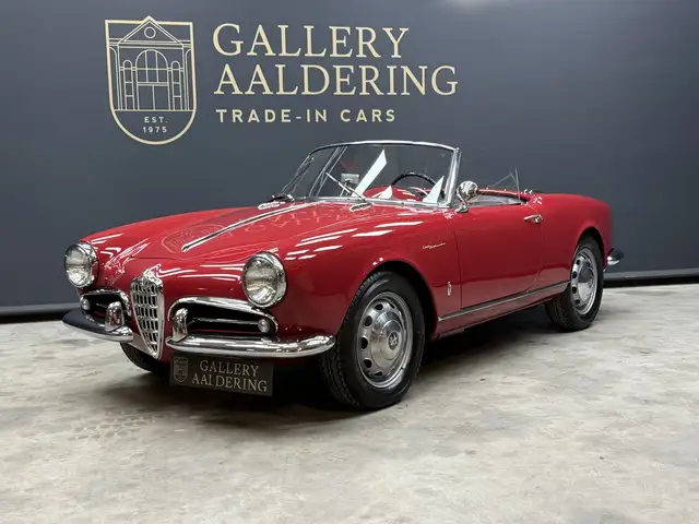Alfa Romeo Giulietta Spider Veloce Restored in the 1990s by an Alfa Rom