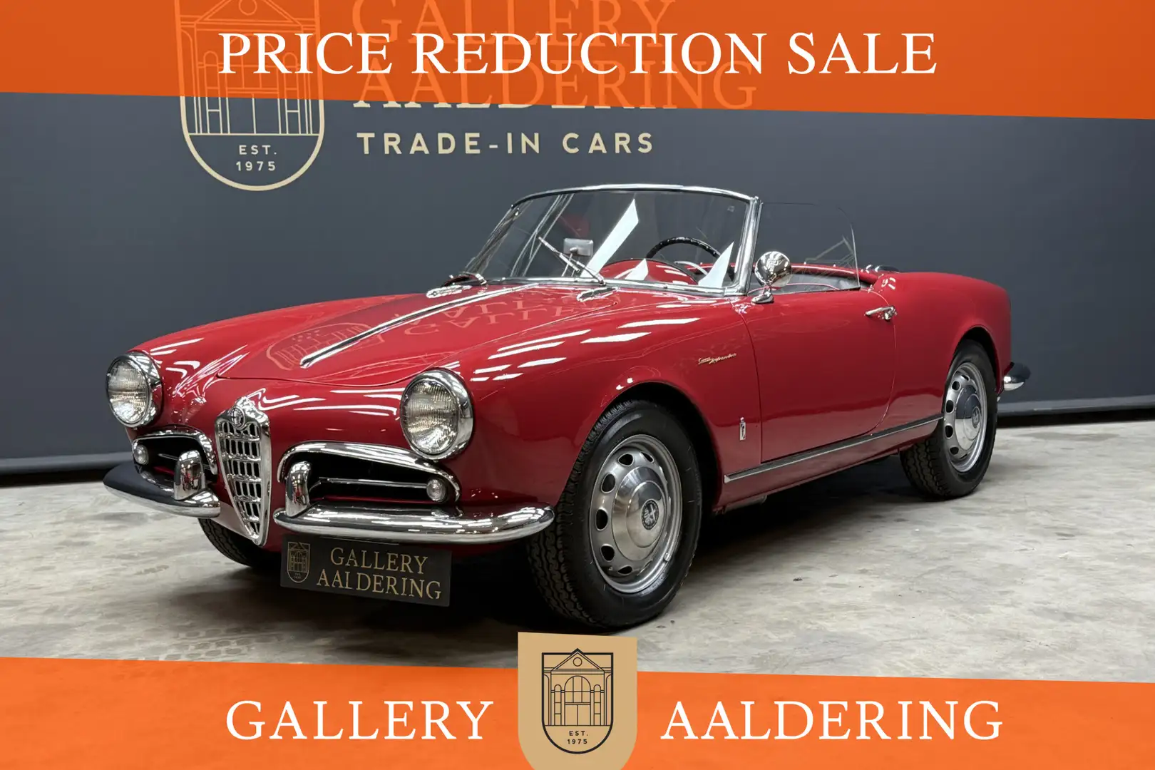 Alfa Romeo Giulietta Spider Veloce PRICE REDUCTION! Restored in the 199 Kırmızı - 1