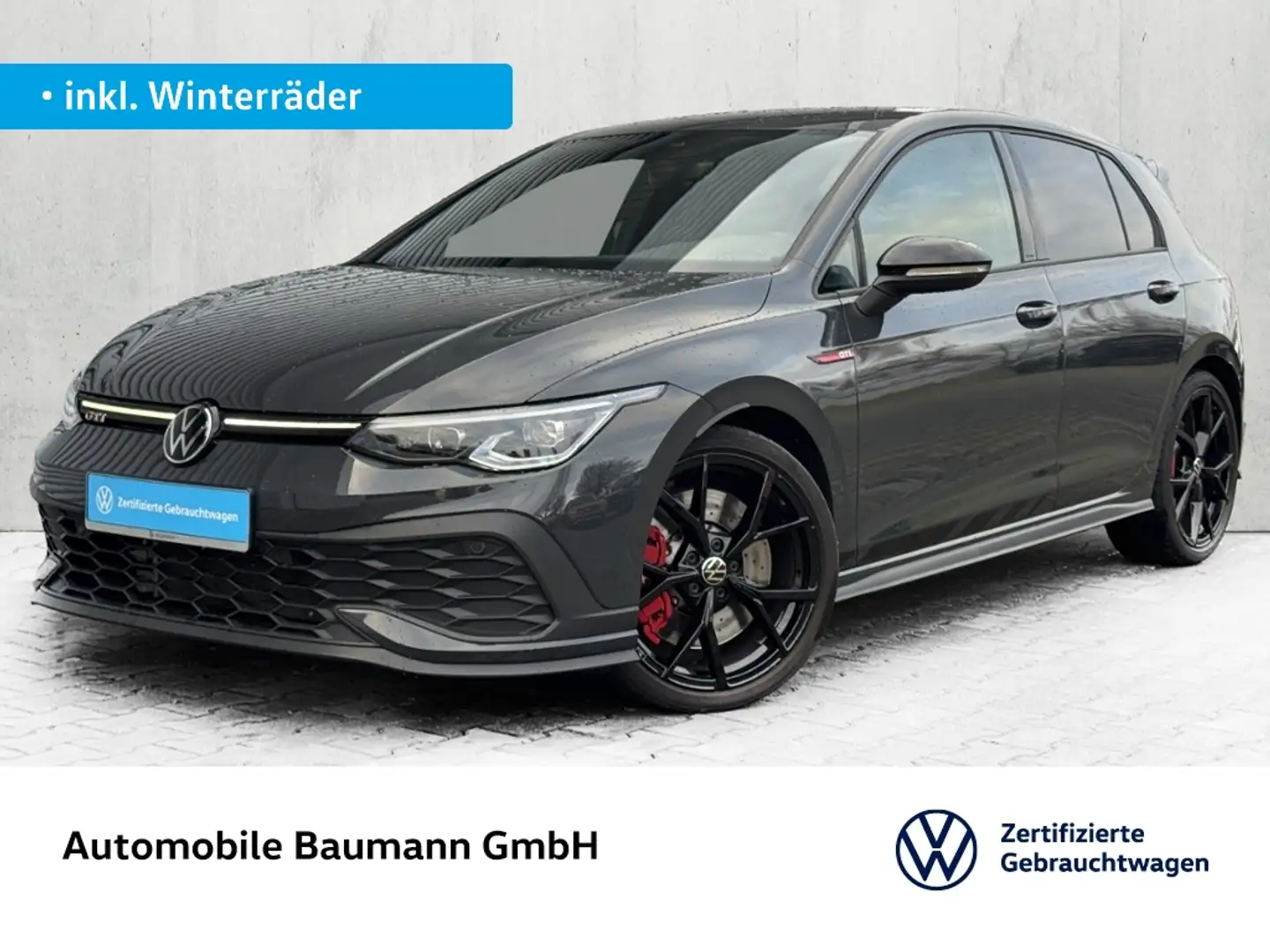 Volkswagen Golf VIII GTI Clubsport 2.0 TSI DSG *BLACKSTYLE* Grau - 1