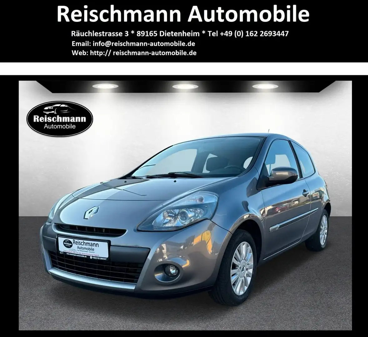 Renault Clio III 1,2 Dynamique Klima Grau - 1