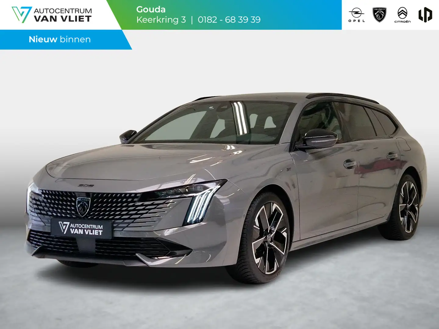 Peugeot 508 SW 1.6 HYbrid 180 GT 7,4 kW boordlader | Alcantara Grigio - 1