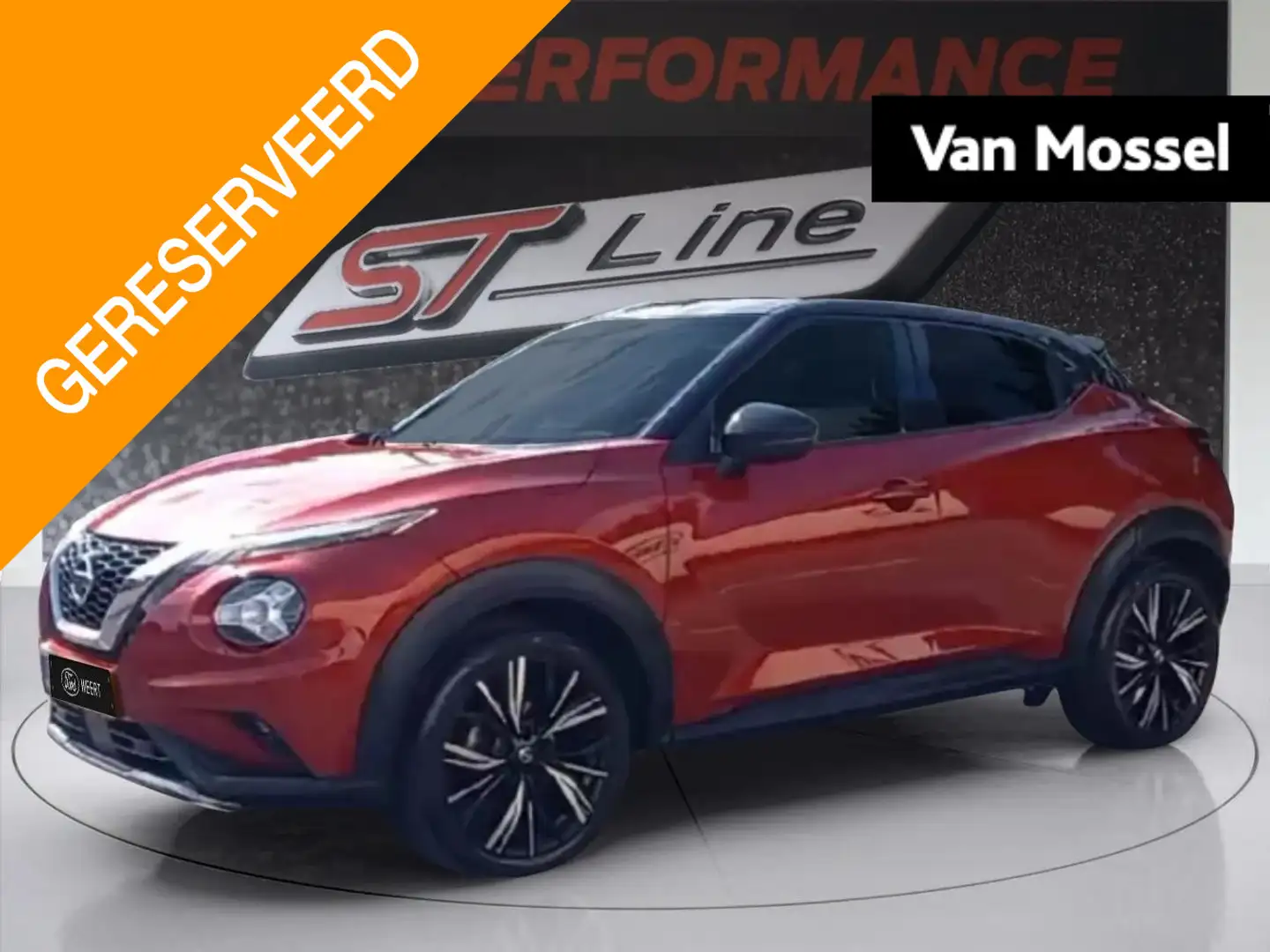 Nissan Juke 1.0 DIG-T N-Design | NAVIGATIE | CAMERA VOOR | TRE Rood - 1