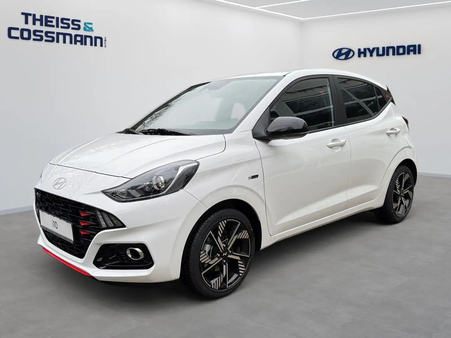 Hyundai i10 FL (MY25) 1.0 T-GDI (90 PS) 5-MT 2WD N Line Weiß - 1