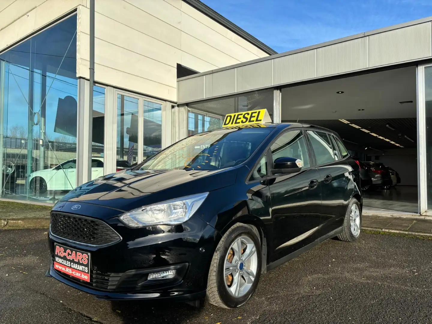 Ford Grand C-Max 1.5 TDCi Titanium*7 PLACES*GPS*CLIM*GARANTIE 1 AN! Negru - 1