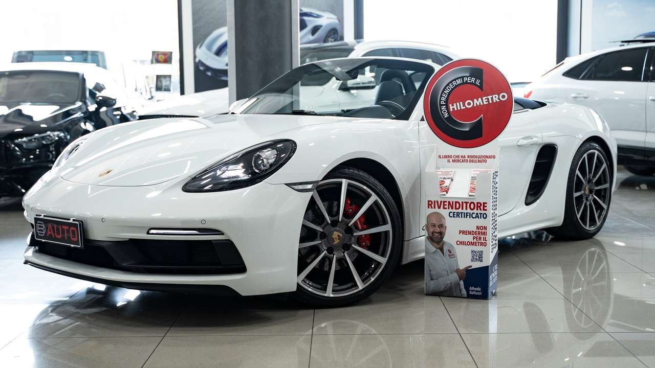 Porsche Boxster 718 GTS 2.5 365 CV PDK PACK CHRONO SCARICHI XENO
