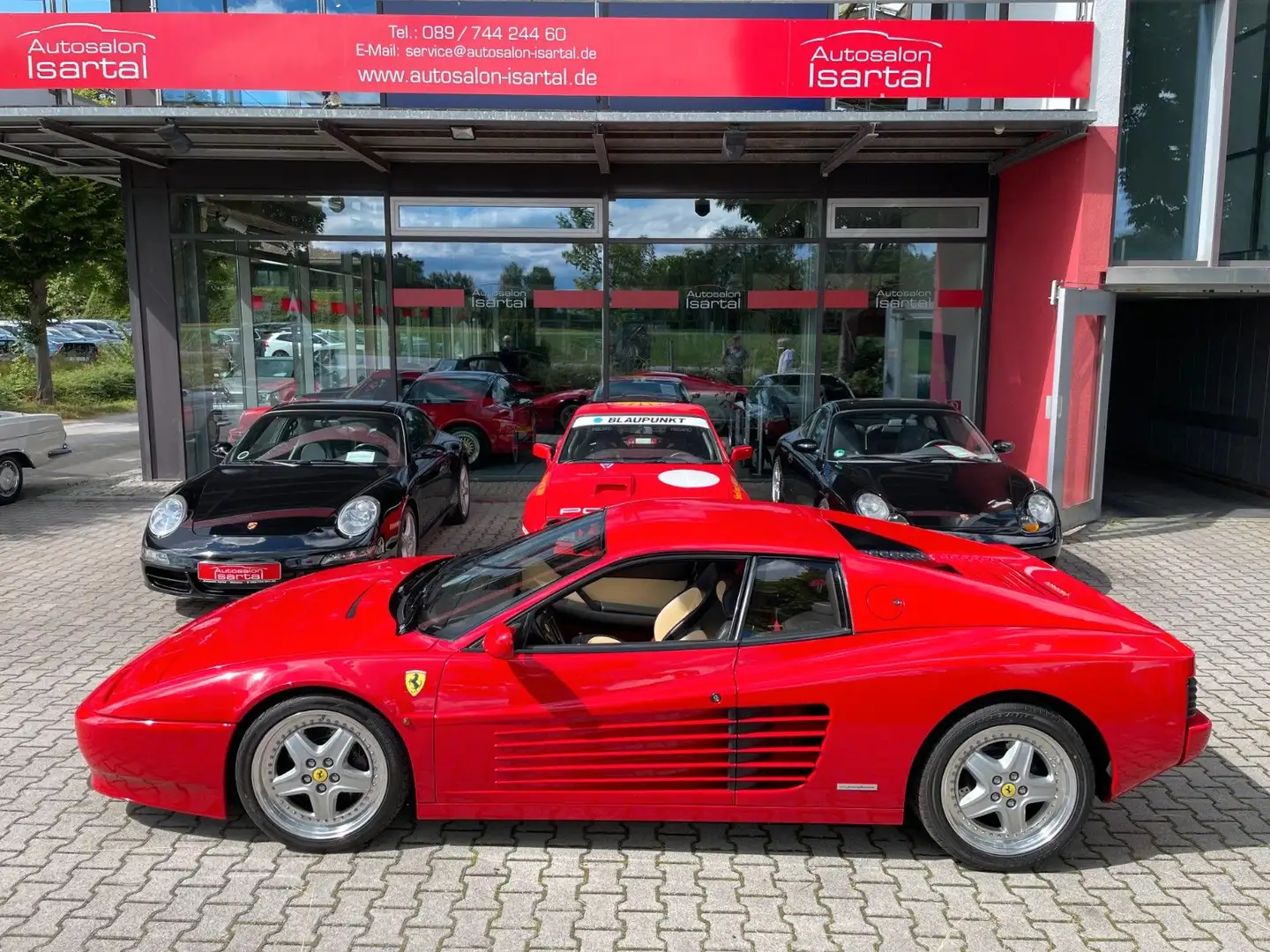 Ferrari 512 TR - ABS - deut. Fzg. - H-KZ- gr. KD neu Rojo - 1