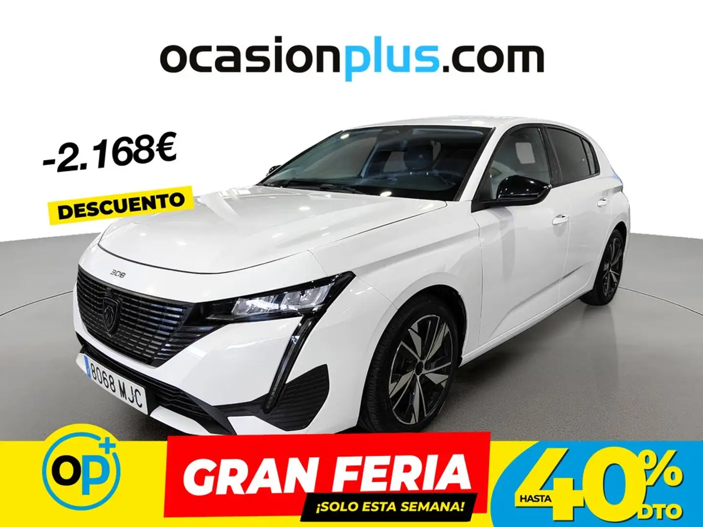 Peugeot 308 1.2 PureTech S&S Allure 130 Blanco - 1