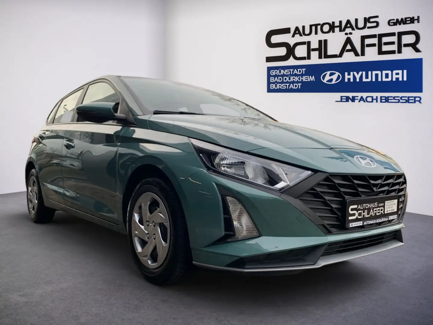 Hyundai i20 1.2 Select Navi Kamera Allwetter Grün - 2