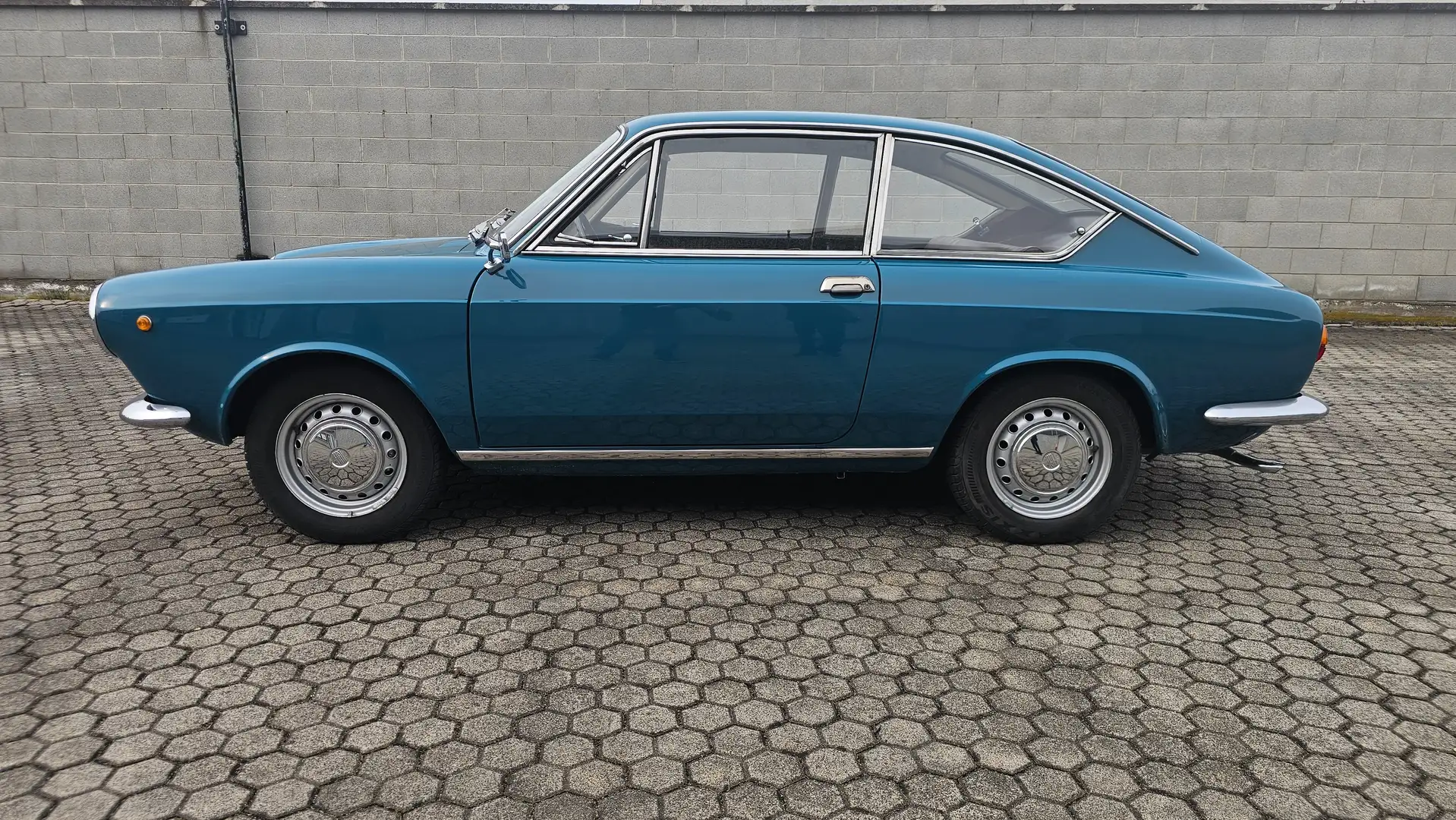Fiat 850 100GC Coupè 850 prima serie Azul - 2
