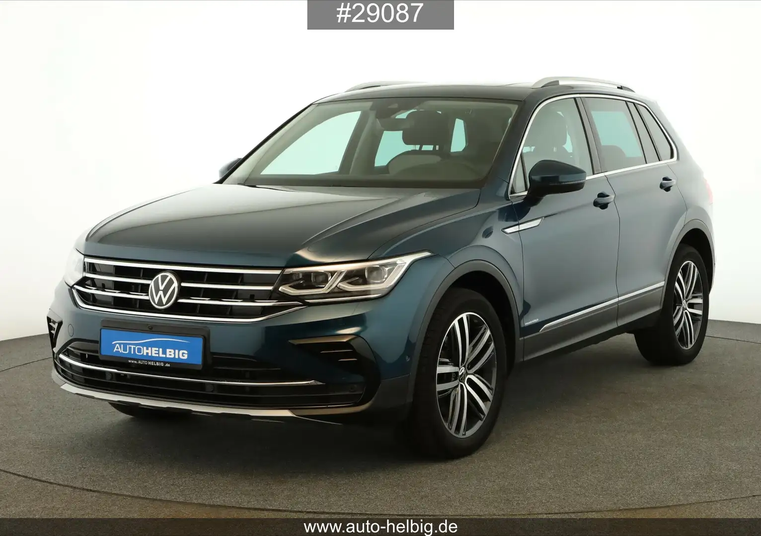 Volkswagen Tiguan Tiguan 2.0 TDI Elegance 4M #19Z#AHK#Pano#STHZ# Blau - 1