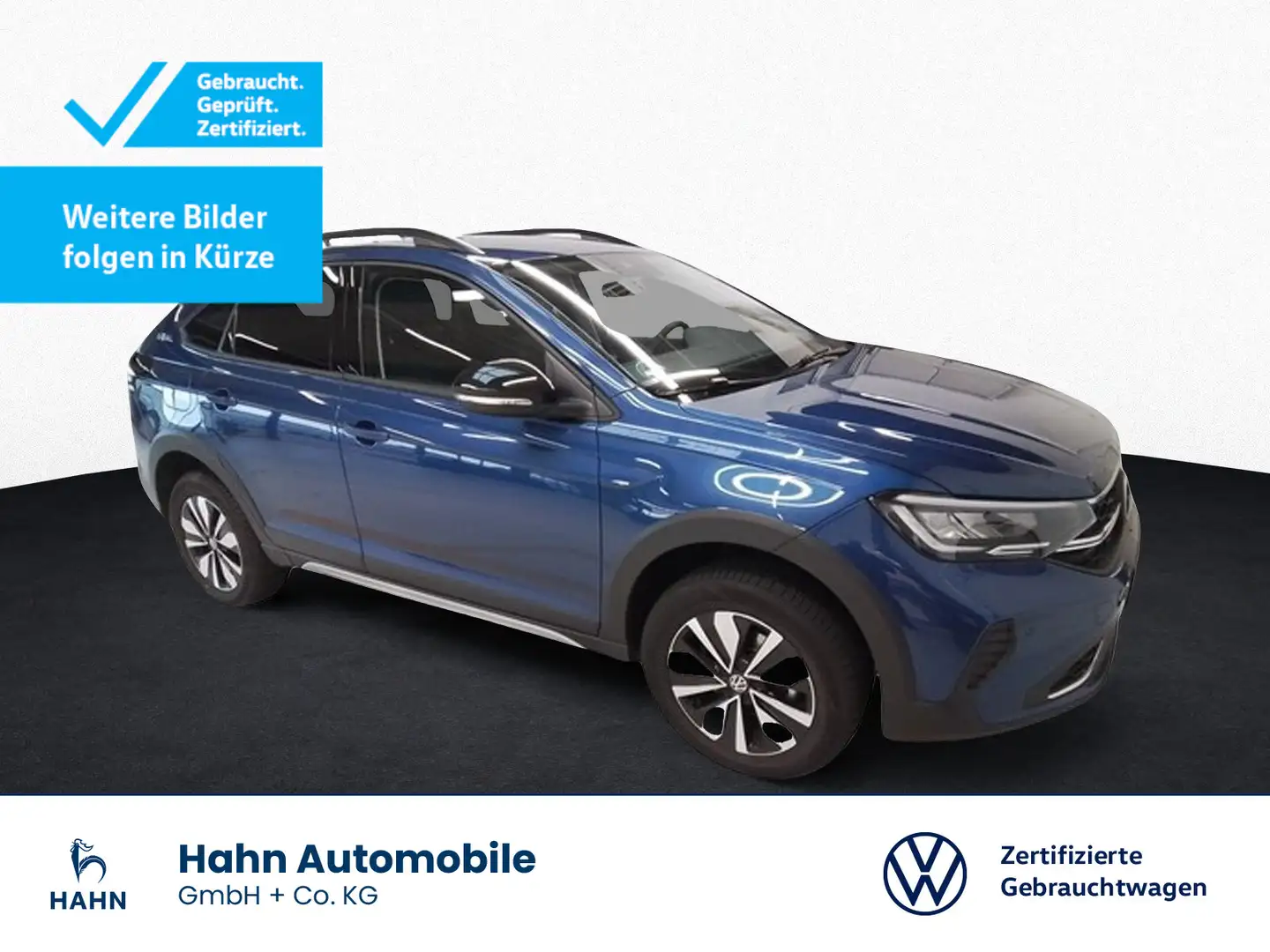 Volkswagen Taigo 1.0TSI Goal ACC App-Conn. LED PDC Sitzheiz Blau - 1