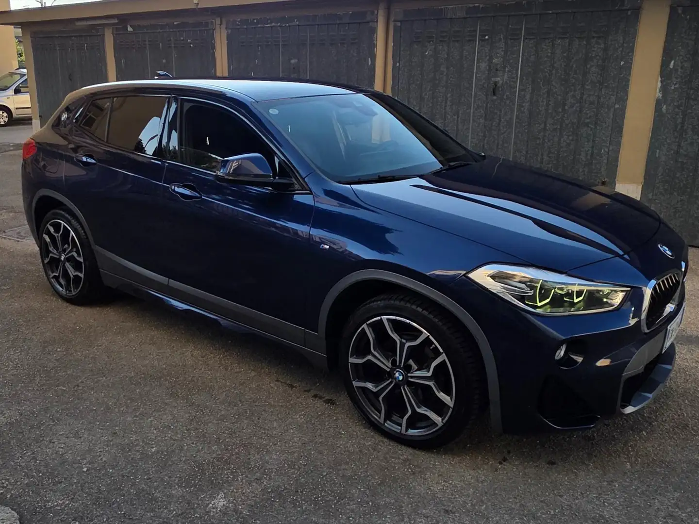 BMW X2 X2 F39 sdrive18d Msport X auto Blu/Azzurro - 2