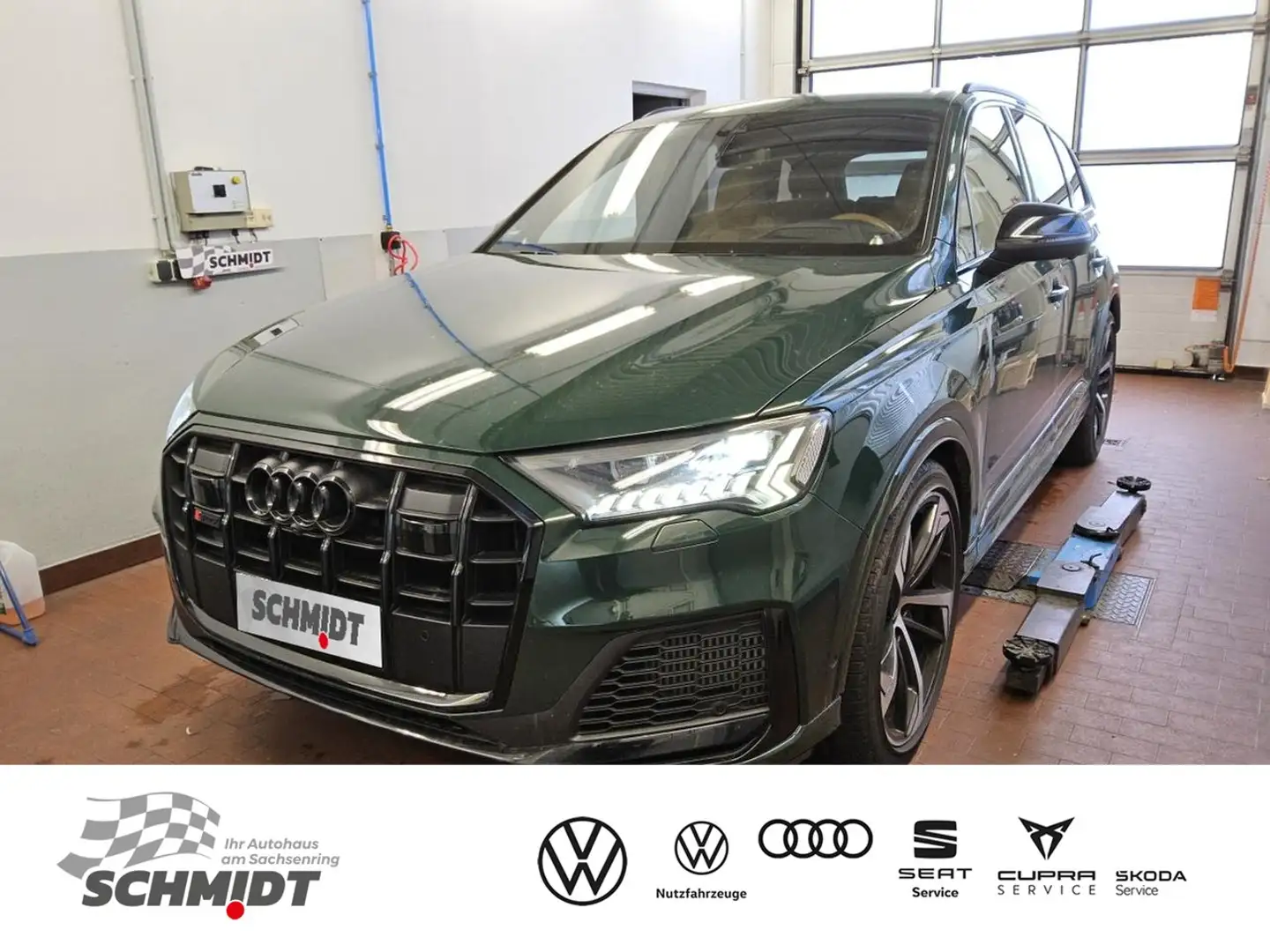 Audi SQ7 4.0 TDI quattro STHZ Allradlenkung exklusive Grün - 1