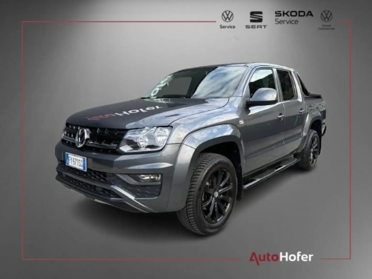 Volkswagen Amarok 3.0 V6 TDI 4MOTION Comfortline Roll Cover DAB+ Grigio - 1