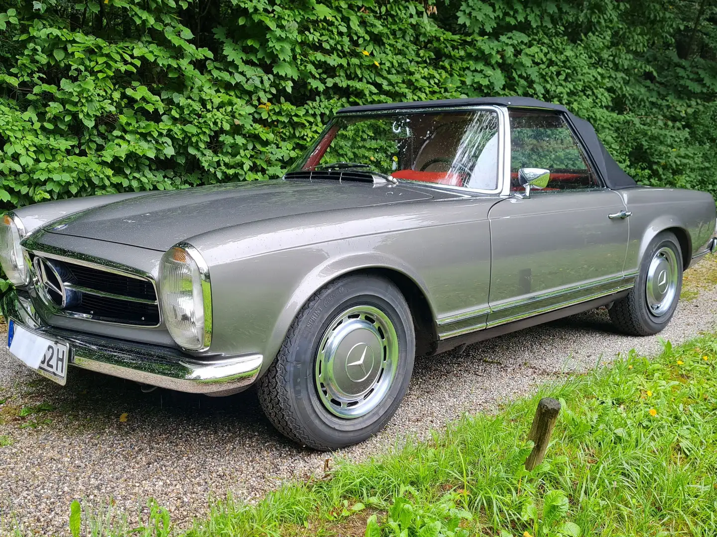 Mercedes-Benz SL 280 originale Werks ZF 5 - Top restauriert Szürke - 2