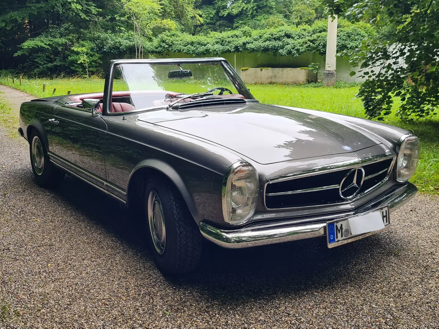 Mercedes-Benz SL 280 originale Werks ZF 5 - Top restauriert Szürke - 1