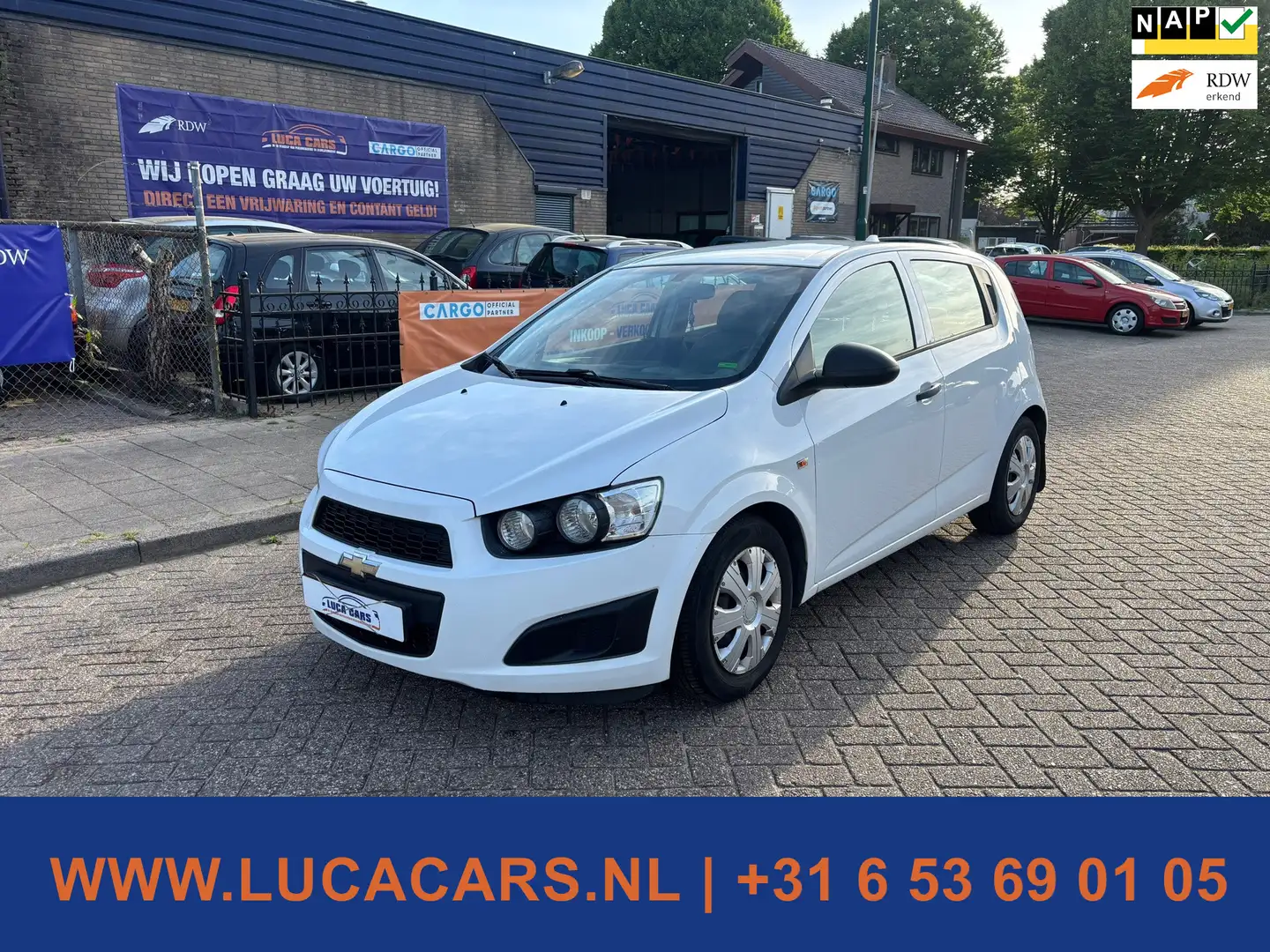 Chevrolet Aveo 1.2 LS Airco NIEUWE APK! Білий - 1