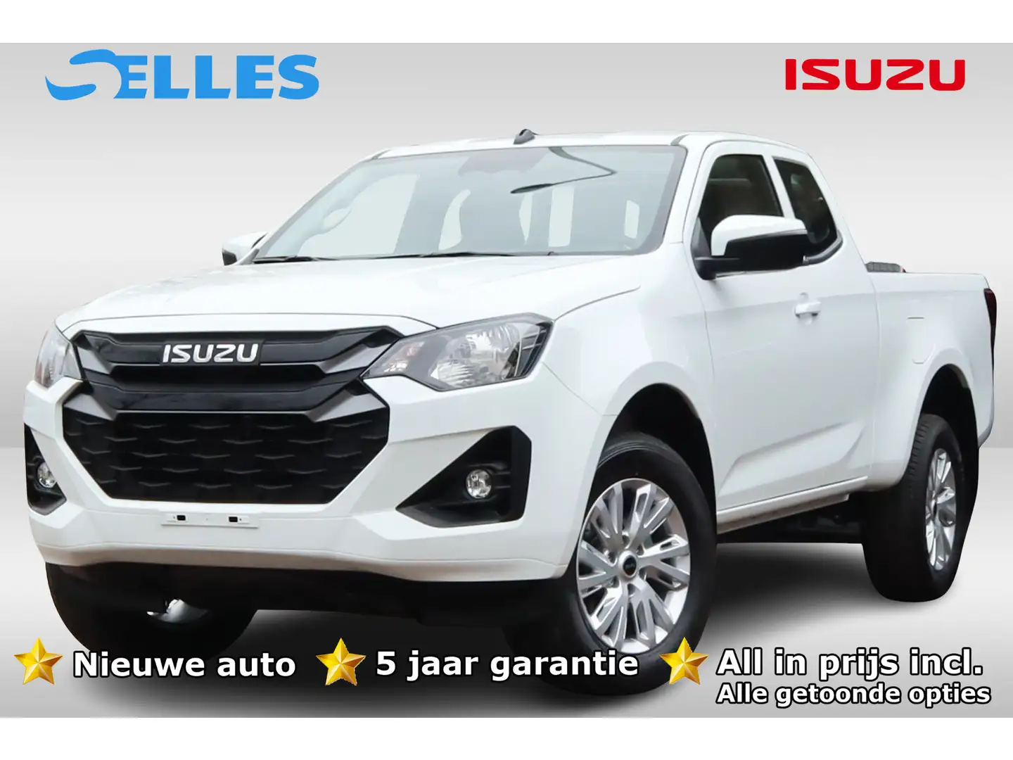 Isuzu D-Max 4WD Extended Cab LS | BPM VRIJ | Nieuw | Automaat Wit - 1
