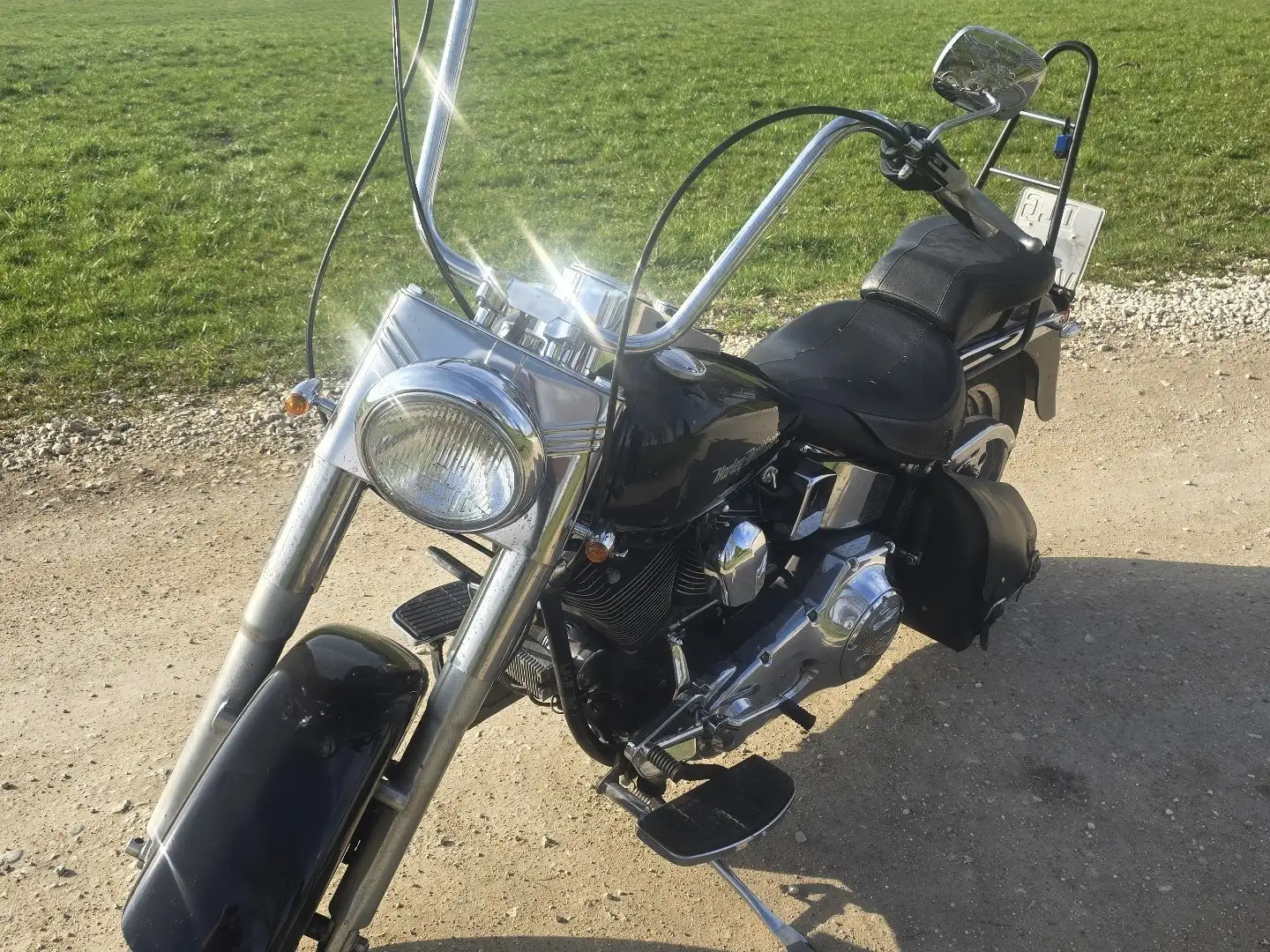 Harley-Davidson Bad Boy FAT BOY EVO FLSTF 1999 Schwarz - 2