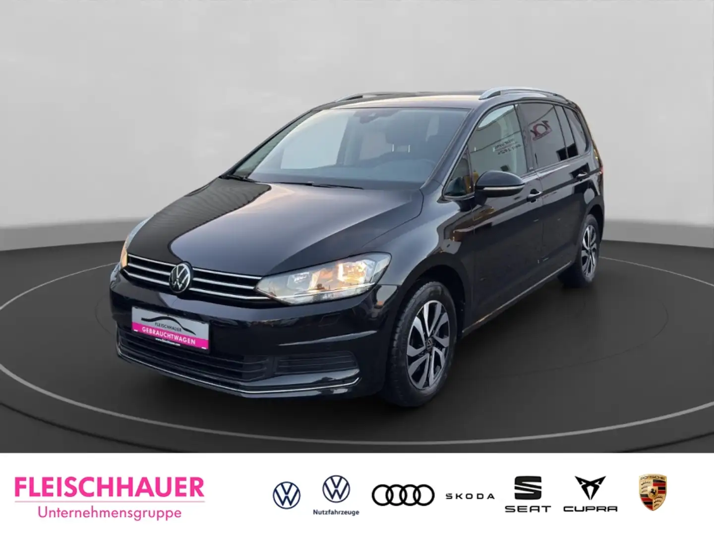 Volkswagen Touran Active 1.5 TSI 7-Sitze+CarPlay+Navi+ACC+PDC-Plus Schwarz - 1