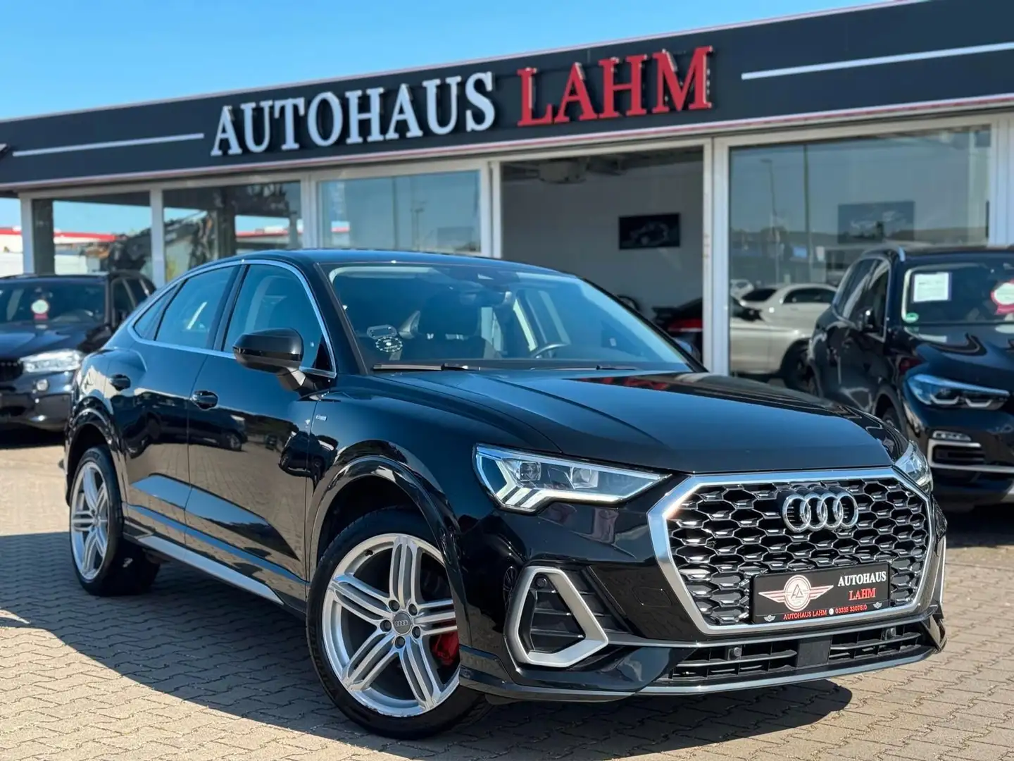 Audi Q3 Sportback 35TDI S-TRONIC"S-LINE"AHK*LED*PDC* Schwarz - 1