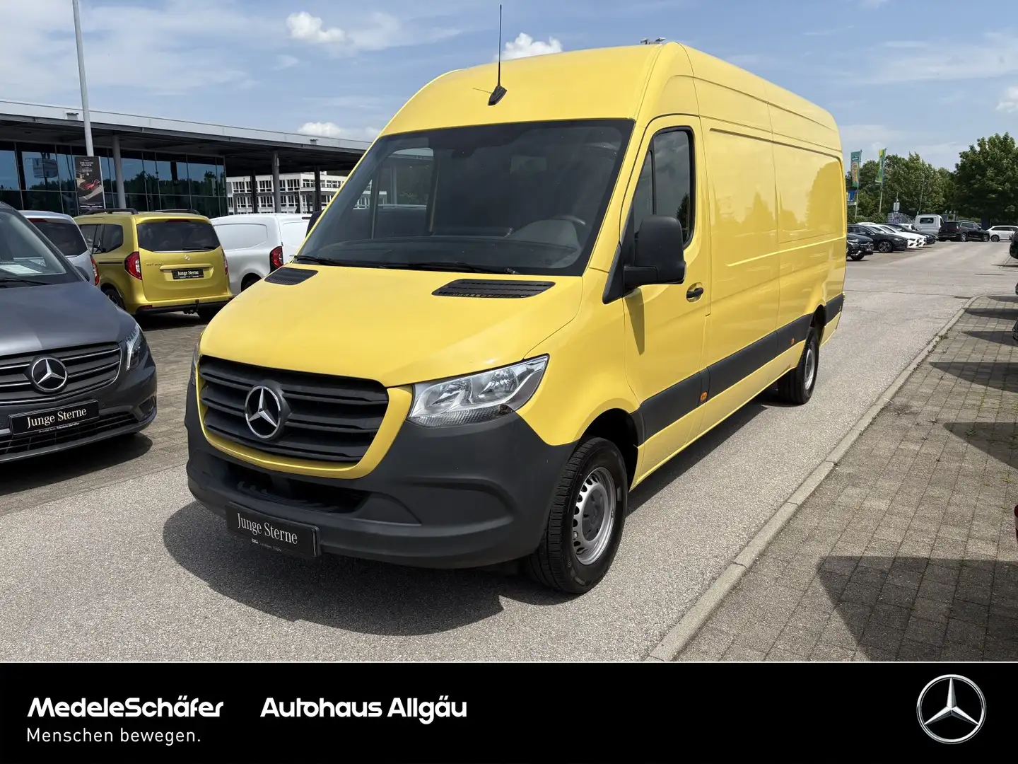 Mercedes-Benz Sprinter 316 CDI Hochdach Gelb - 1