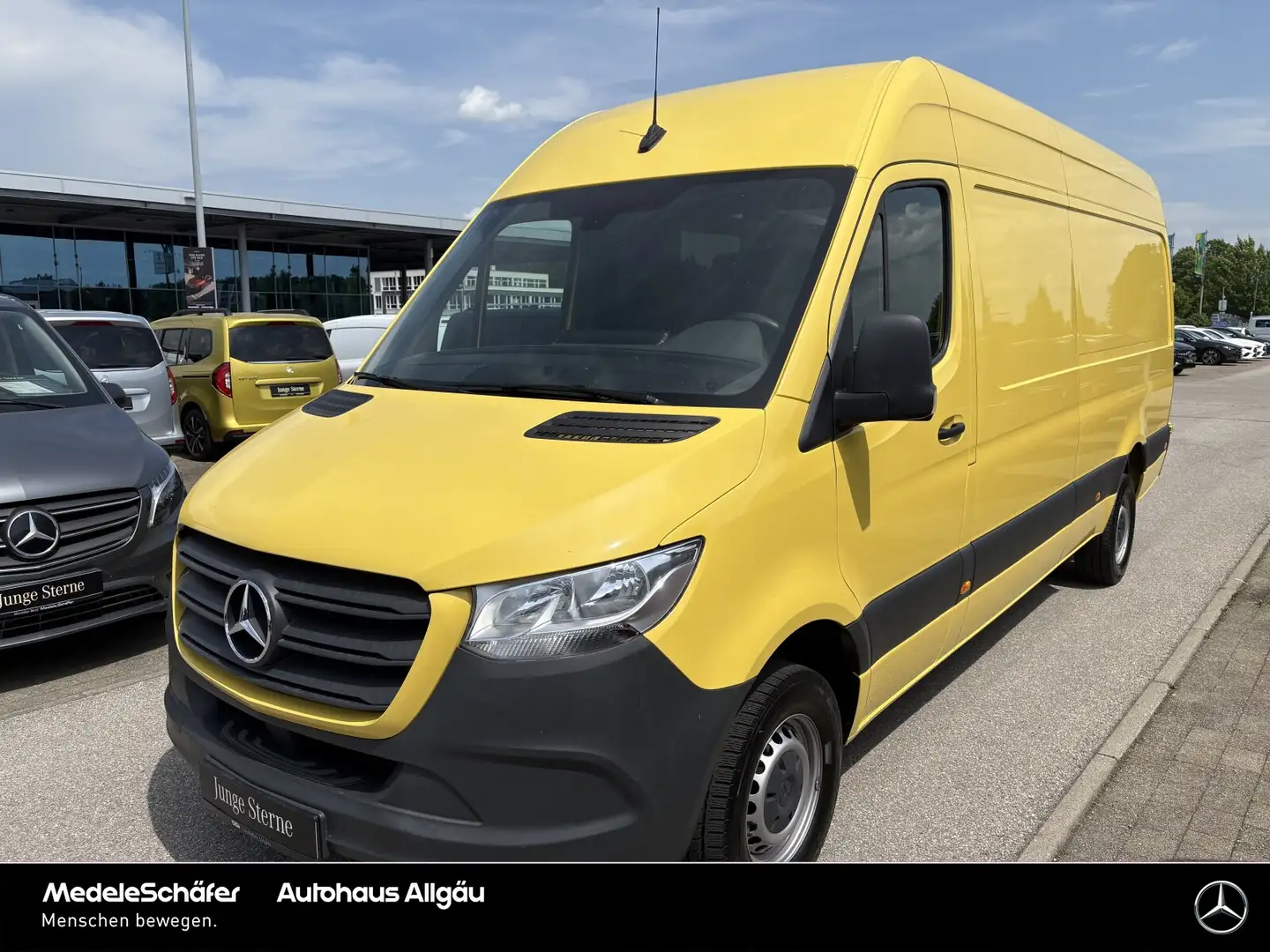 Mercedes-Benz Sprinter 316 CDI Hochdach Gelb - 2