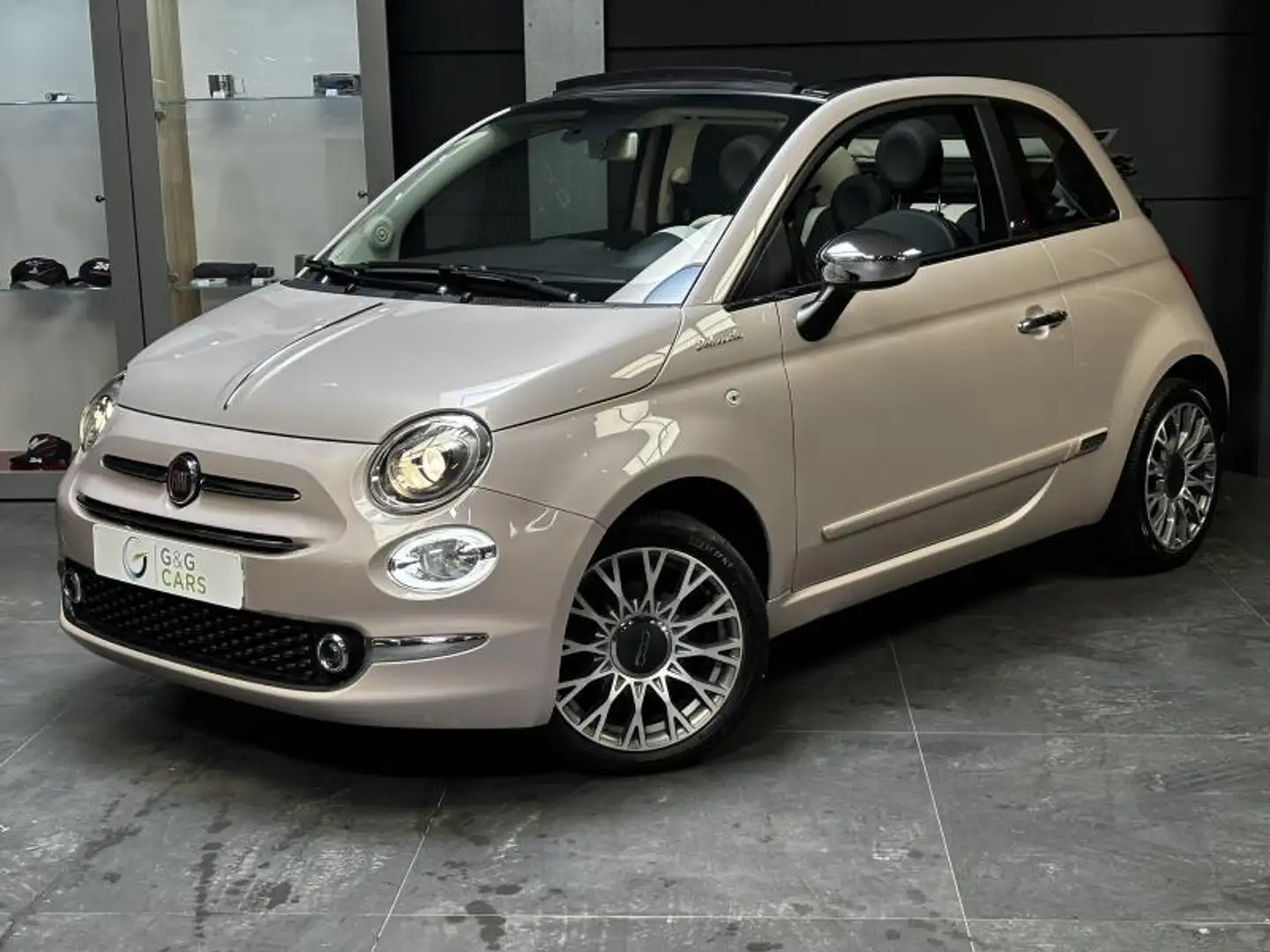 Fiat 500C Lounge Wit - 1