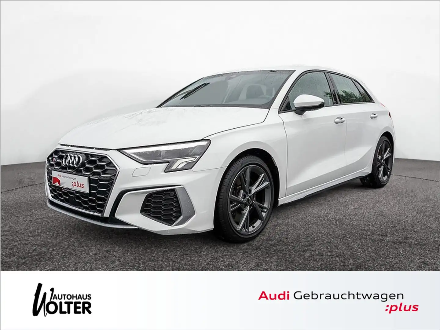 Audi S3 Sportback 2.0 TFSI quattro LEDER ACC SHZ L Weiß - 1