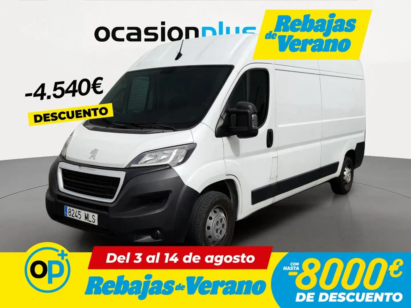 Peugeot Boxer Furgón 2.2 Diesel 3.5 L3H2 S 140 Blanco - 1