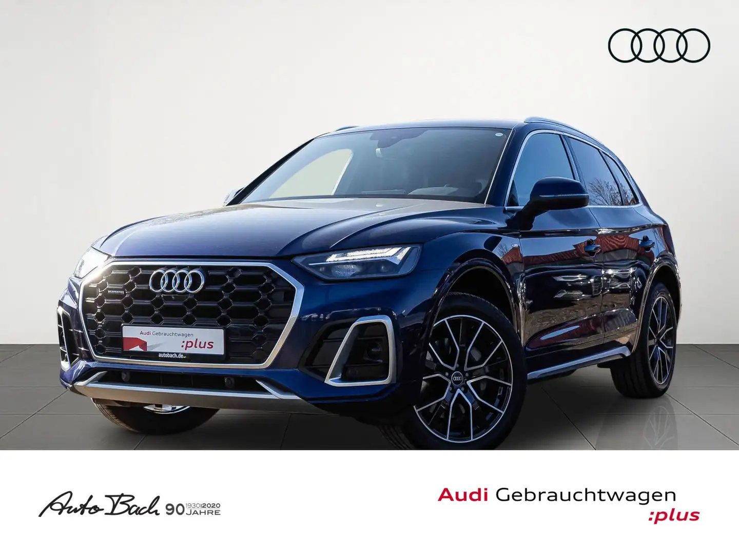 Audi Q5 S line 50TDI qu Navi LED Standhzg CarPlay AHK Blau - 1