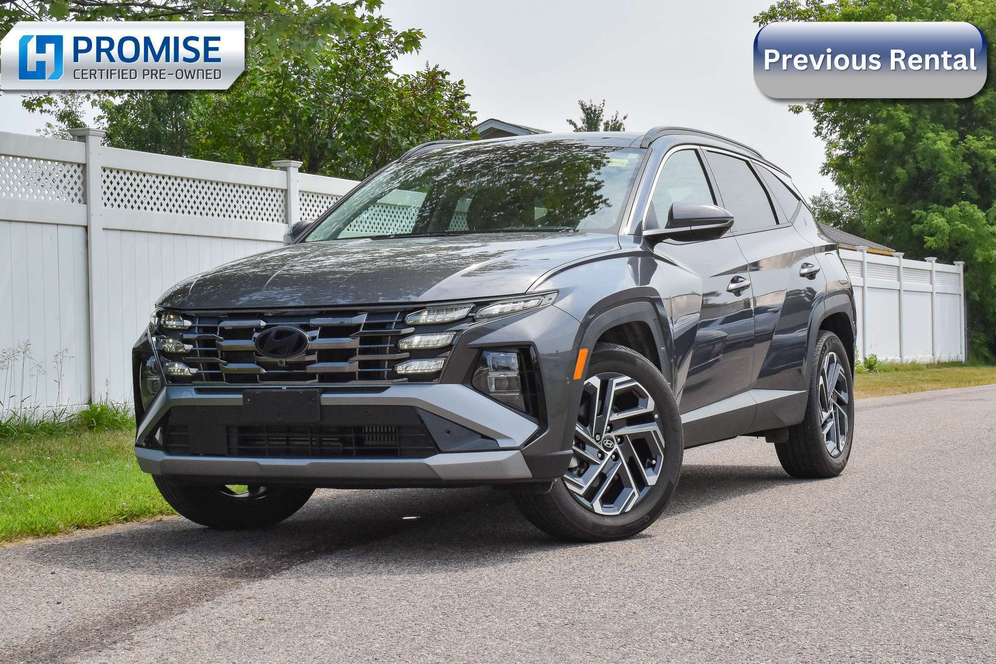 Gray 2025 Hyundai Tucson Hybrid SUV / Crossover Automatic