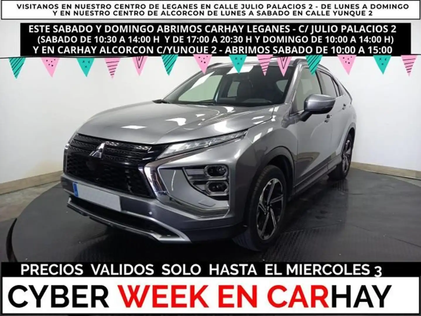 Mitsubishi Eclipse CROSS PHEV KAITEKI 4 Grijs - 1