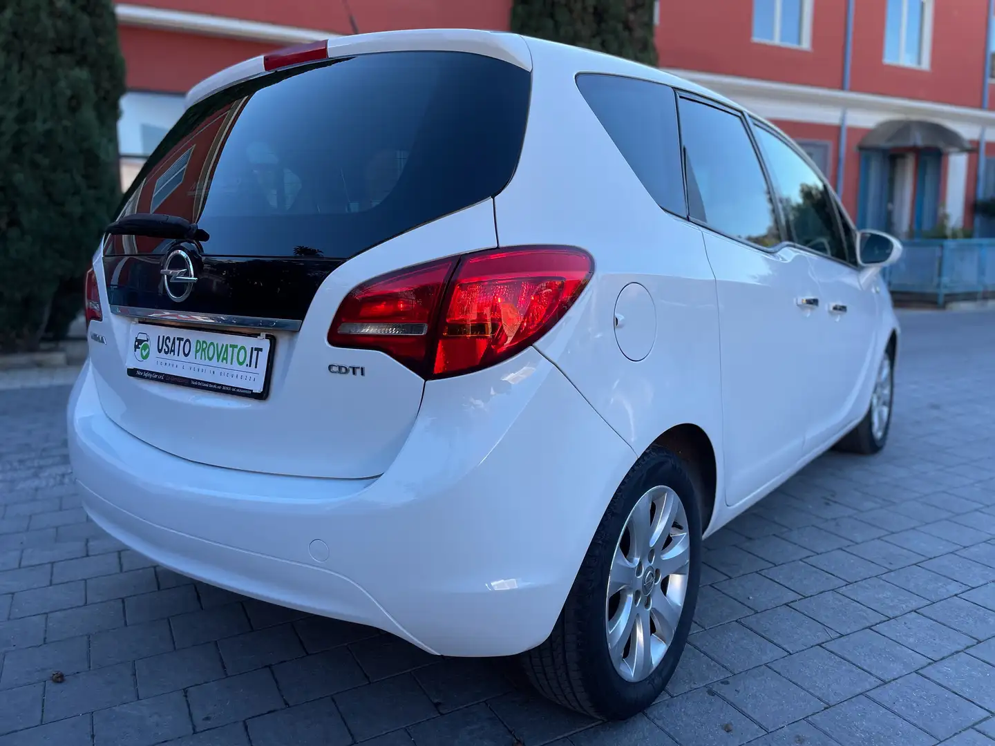 Opel Meriva 1.7 cdti 100cv AUTOMATICA Tagliando + Garanzia Bílá - 2