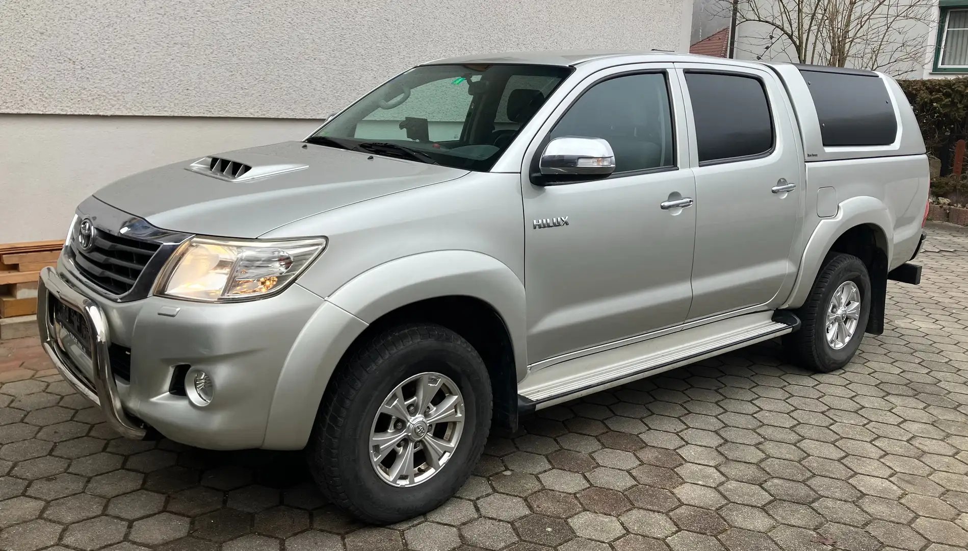 Toyota Hilux Doppelkabiner 4x4 Klima Euro4 (Allrad zuschaltbar) Silber - 1