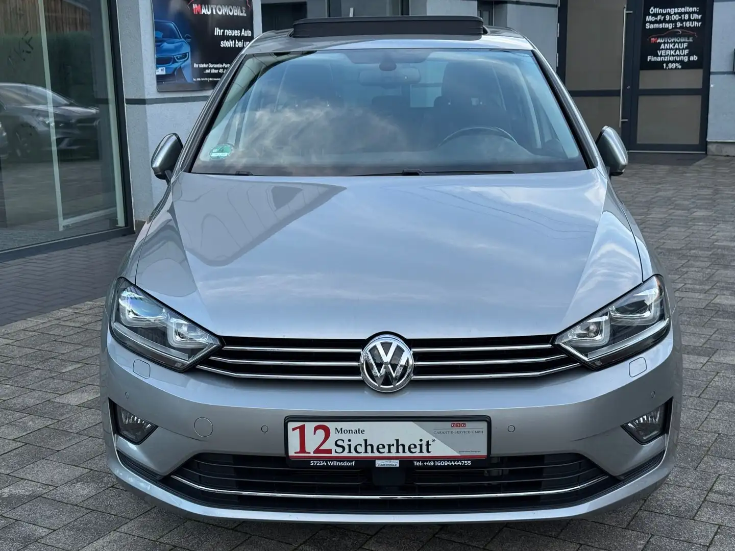 Volkswagen Golf Sportsvan VII 1.6 TDI DSG Lounge*Pano*STNHZ Silber - 2