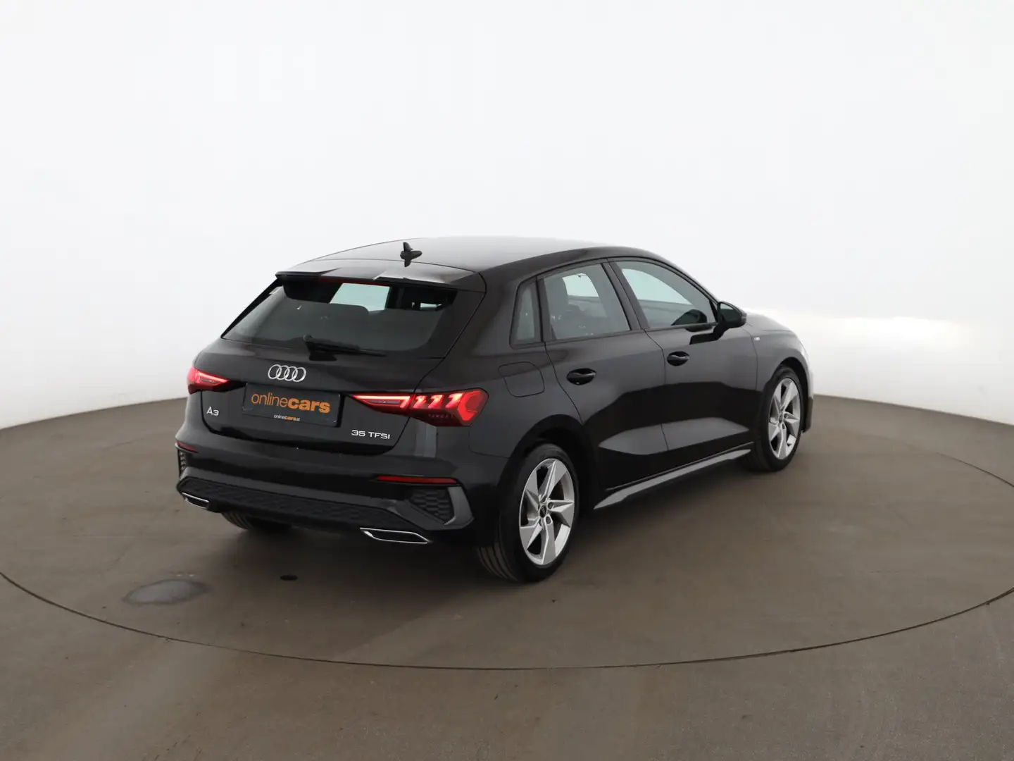 Audi A3 SB 35 TFSI S-Line Aut LED NAVI ASSIST TEMPOMAT Schwarz - 2