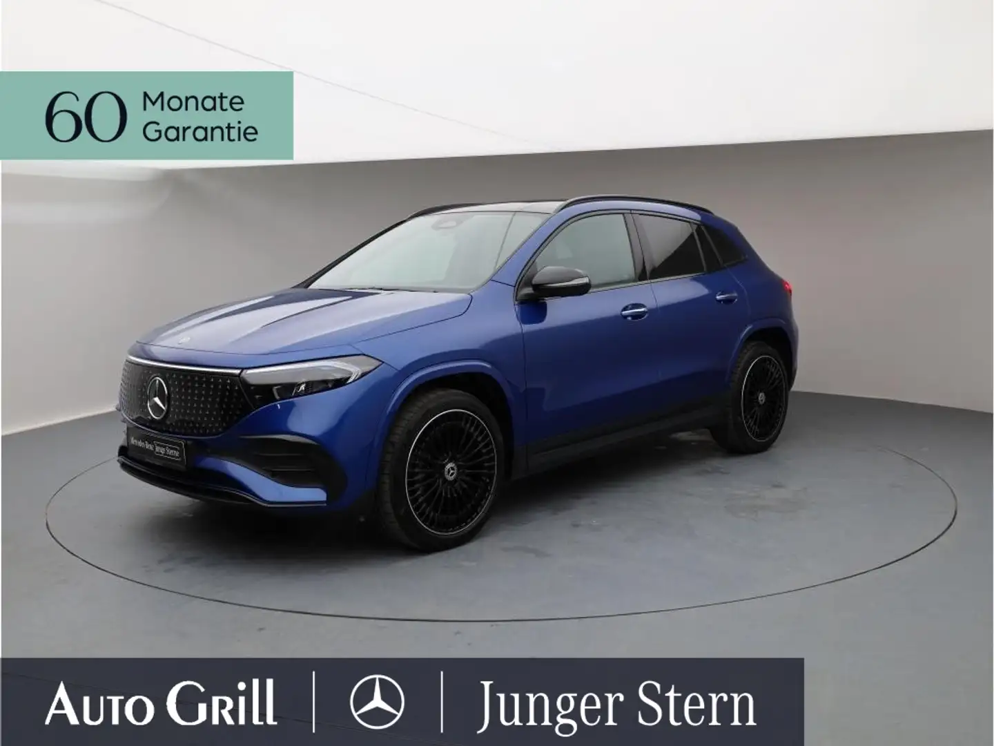 Mercedes-Benz EQA 350 4M AMG Night AHK 360 20 Zoll DistronicOD Blauw - 2