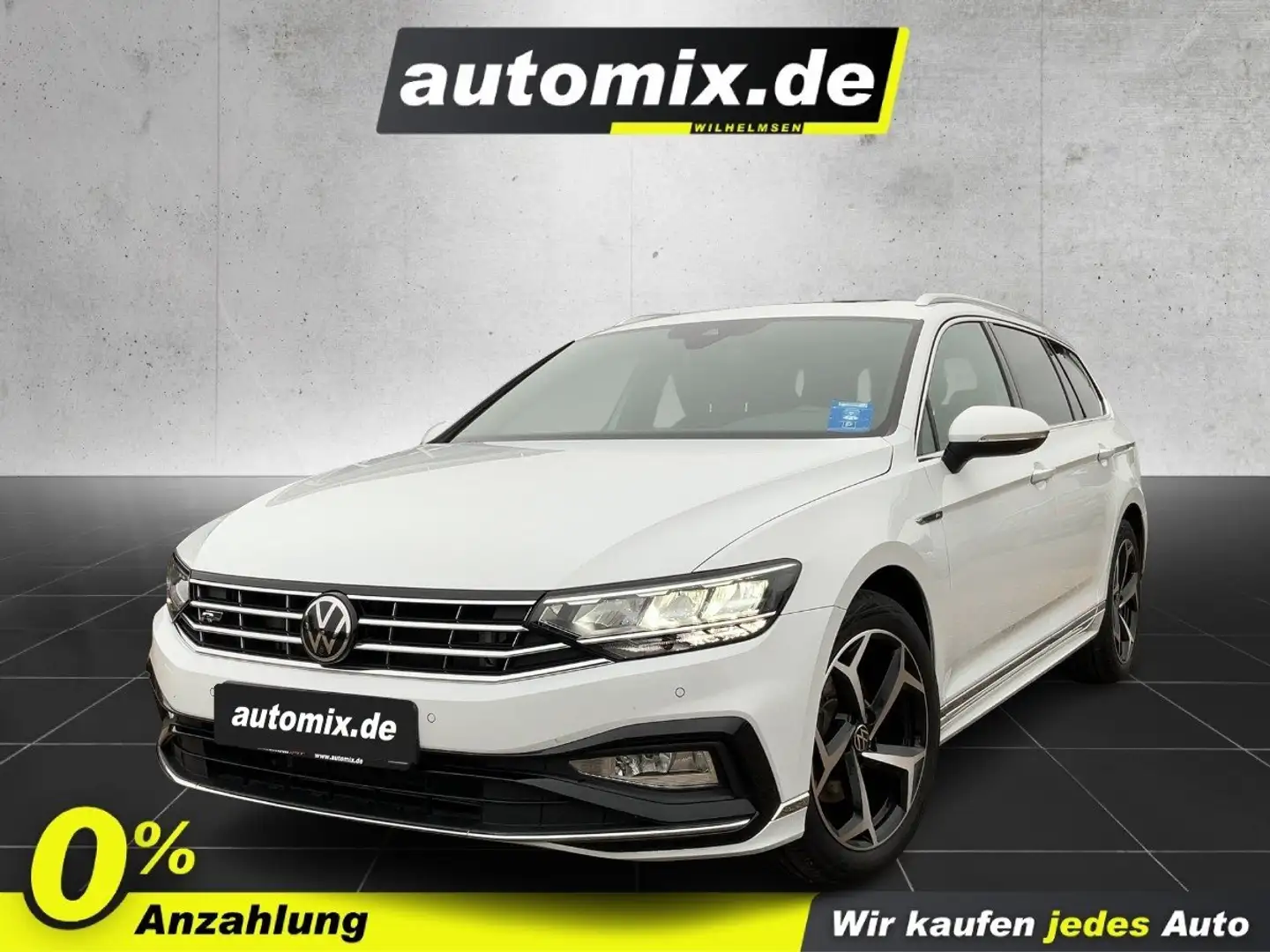 Volkswagen Passat Variant 2.0 TDI R Line STHZ,AHK,LED,PANO Blanc - 1